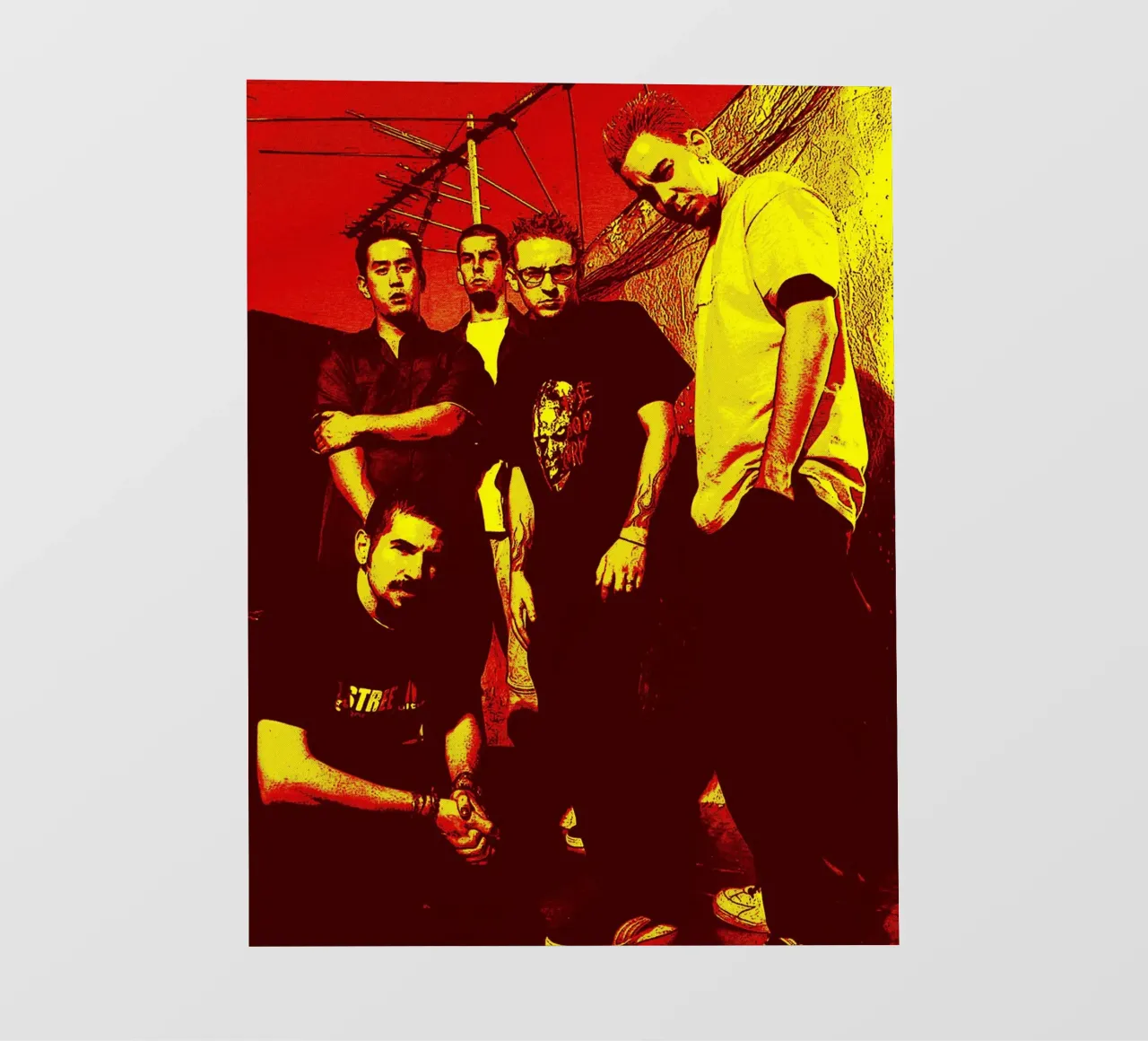 Linkin Park Band Art telo in pvc da vanhesling