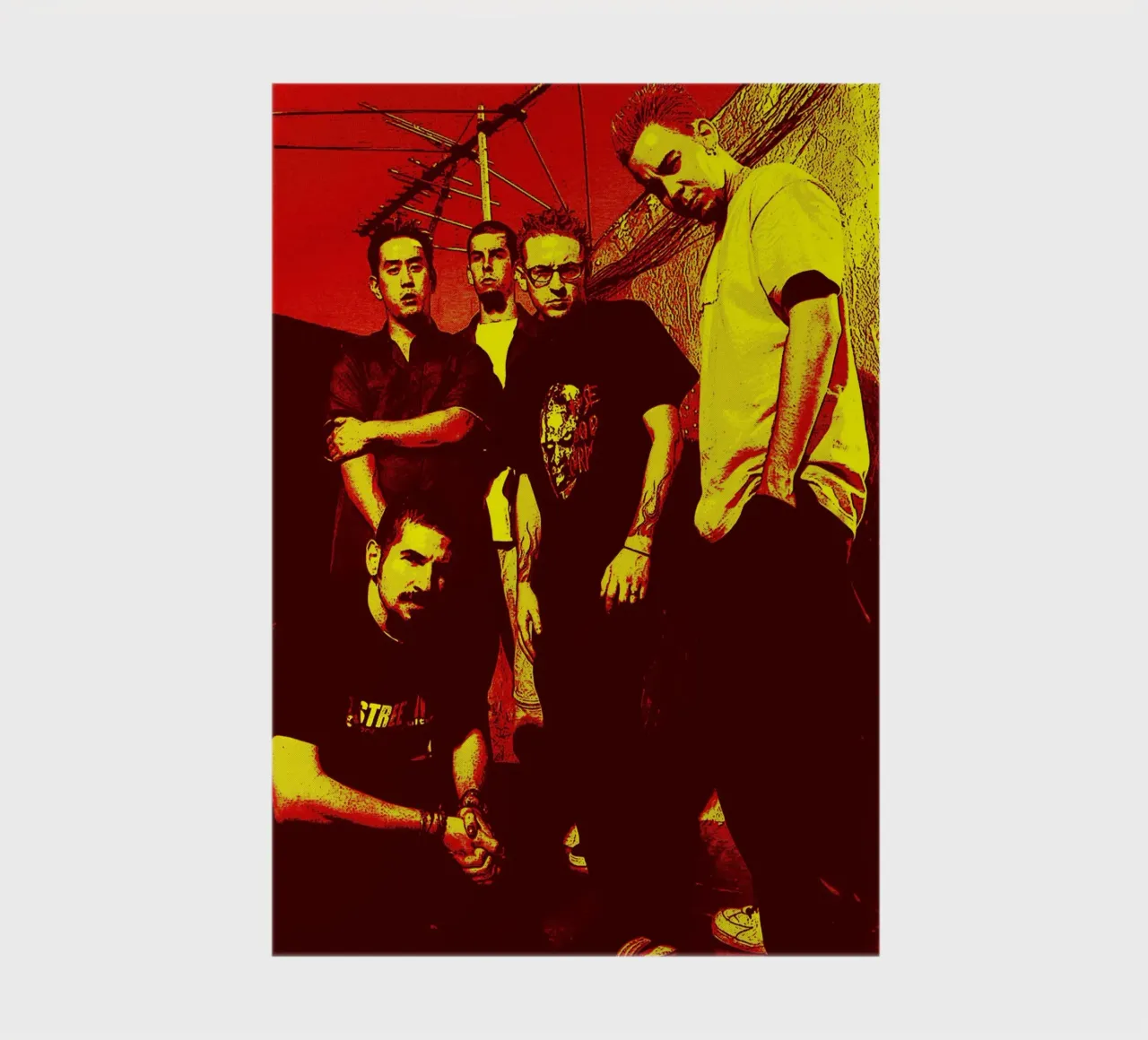 Linkin Park Band Art notebook by vanhesling