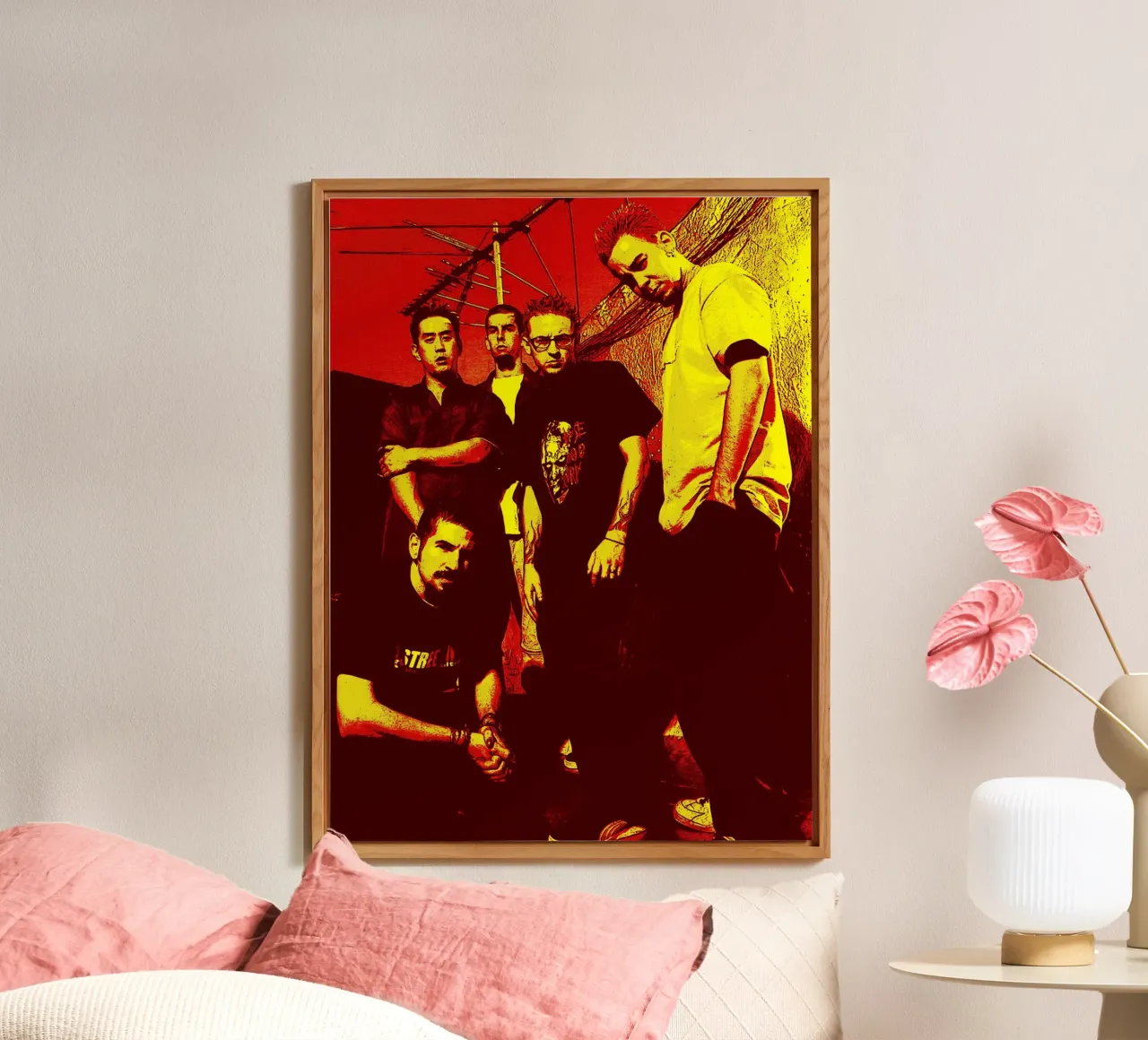 Linkin Park Band Art alluminio dibond da vanhesling