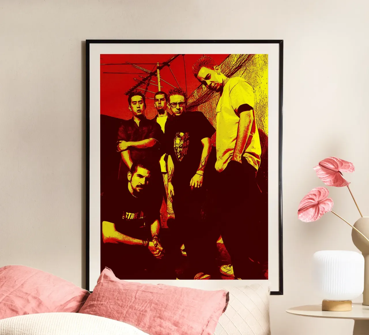 Linkin Park Band Art carta hahnemühle da vanhesling