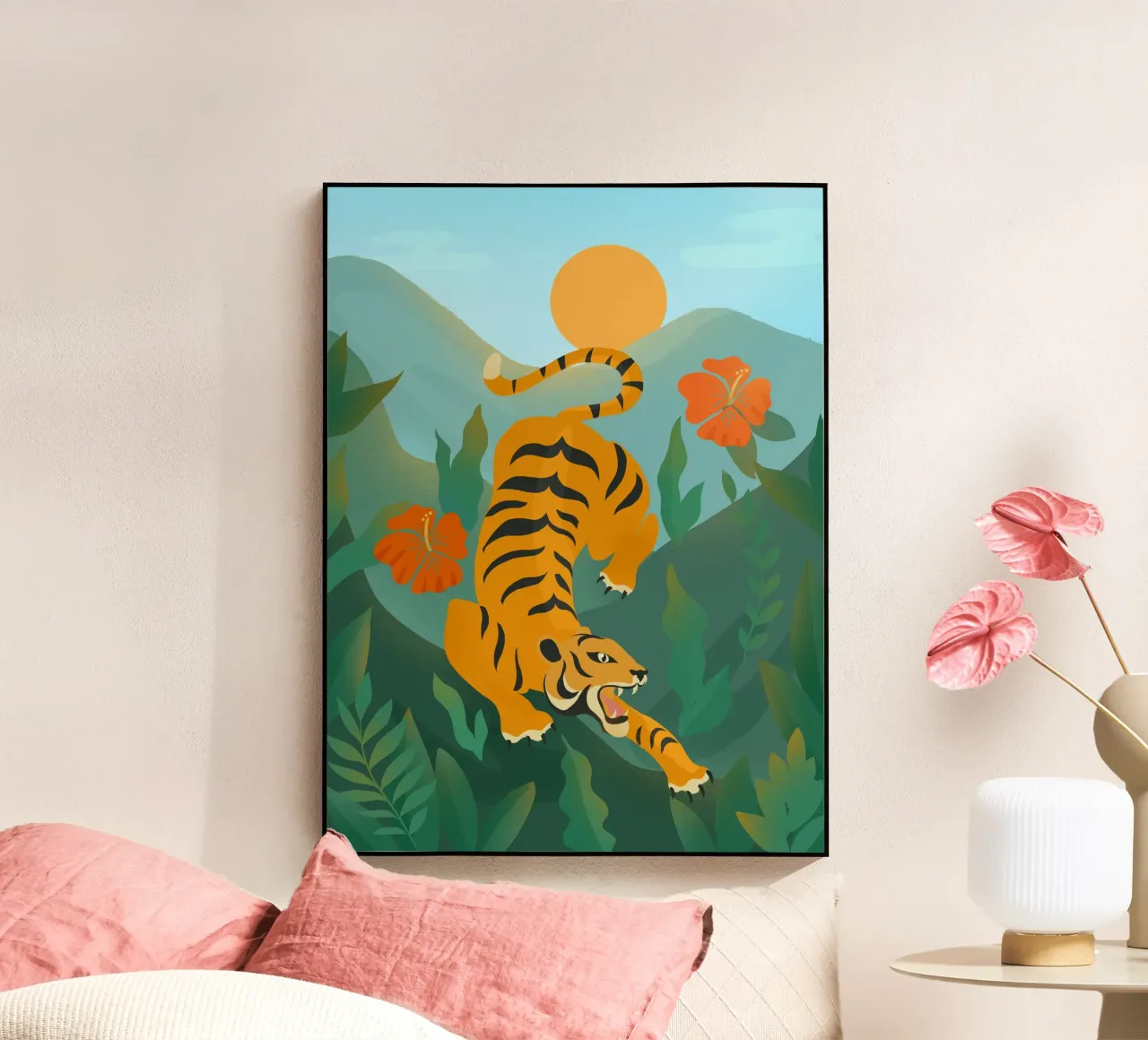 Jungle Tiger plexiglass da PetrArts