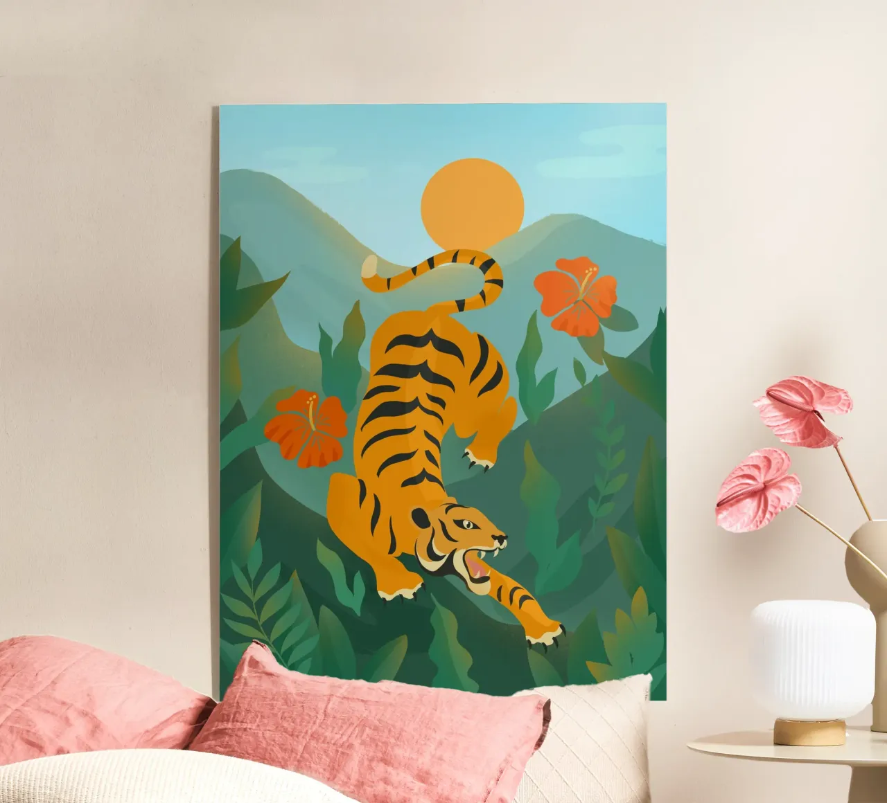 Jungle Tiger plexiglass da PetrArts