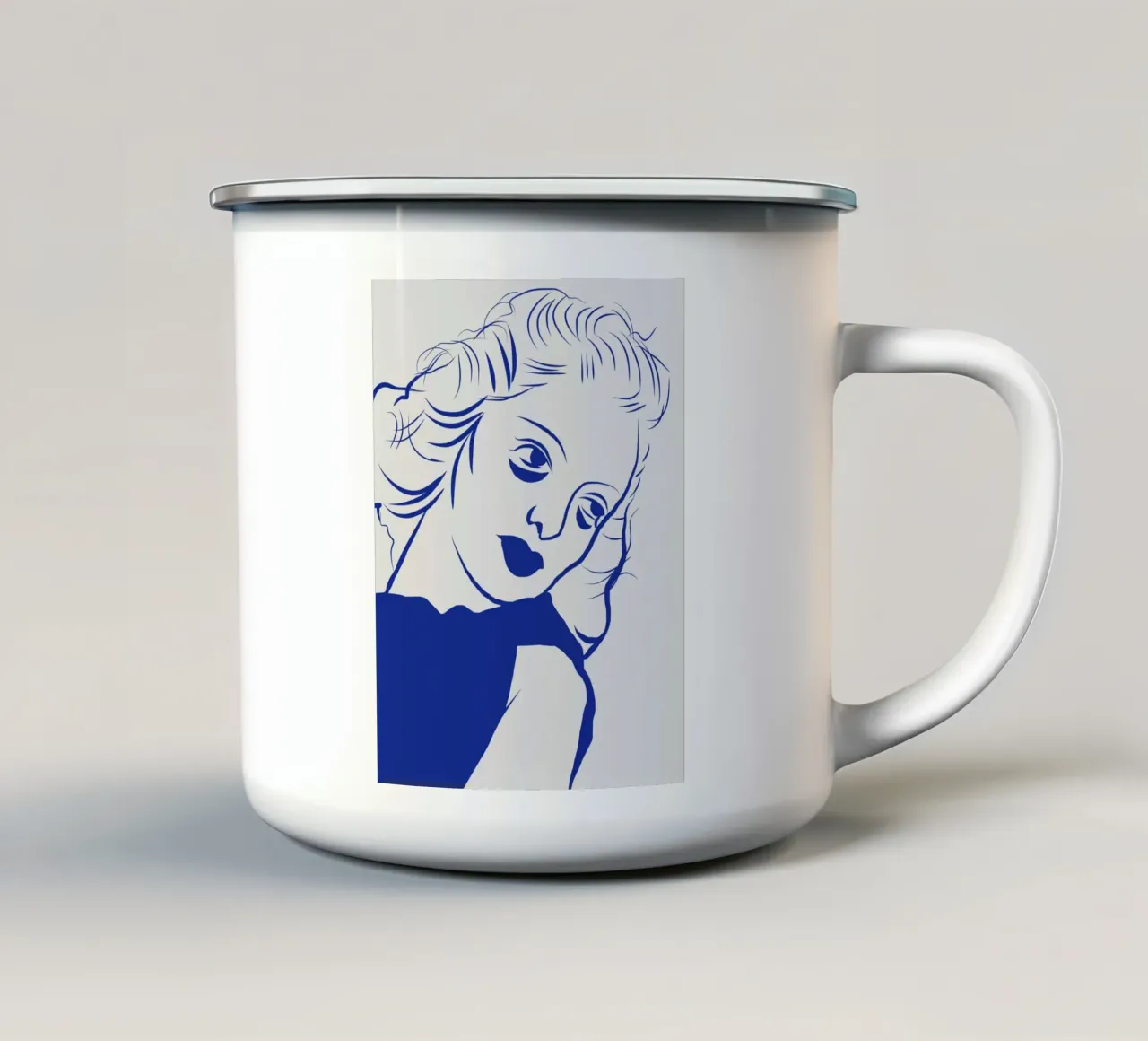 Insonnia 8 tazza in smalto da Little Dean