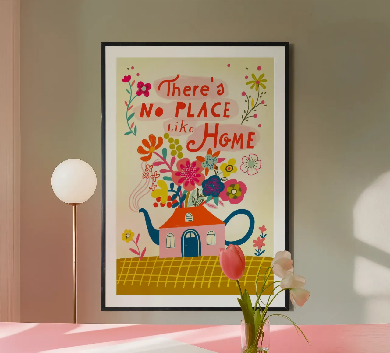 Casa di teiere stravaganti poster da MiraParadies