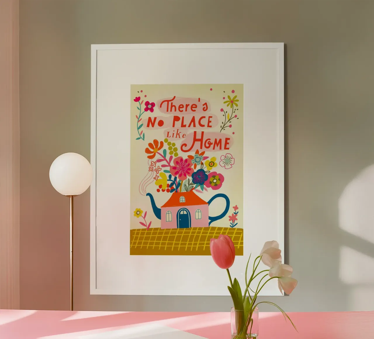 Casa di teiere stravaganti poster da MiraParadies