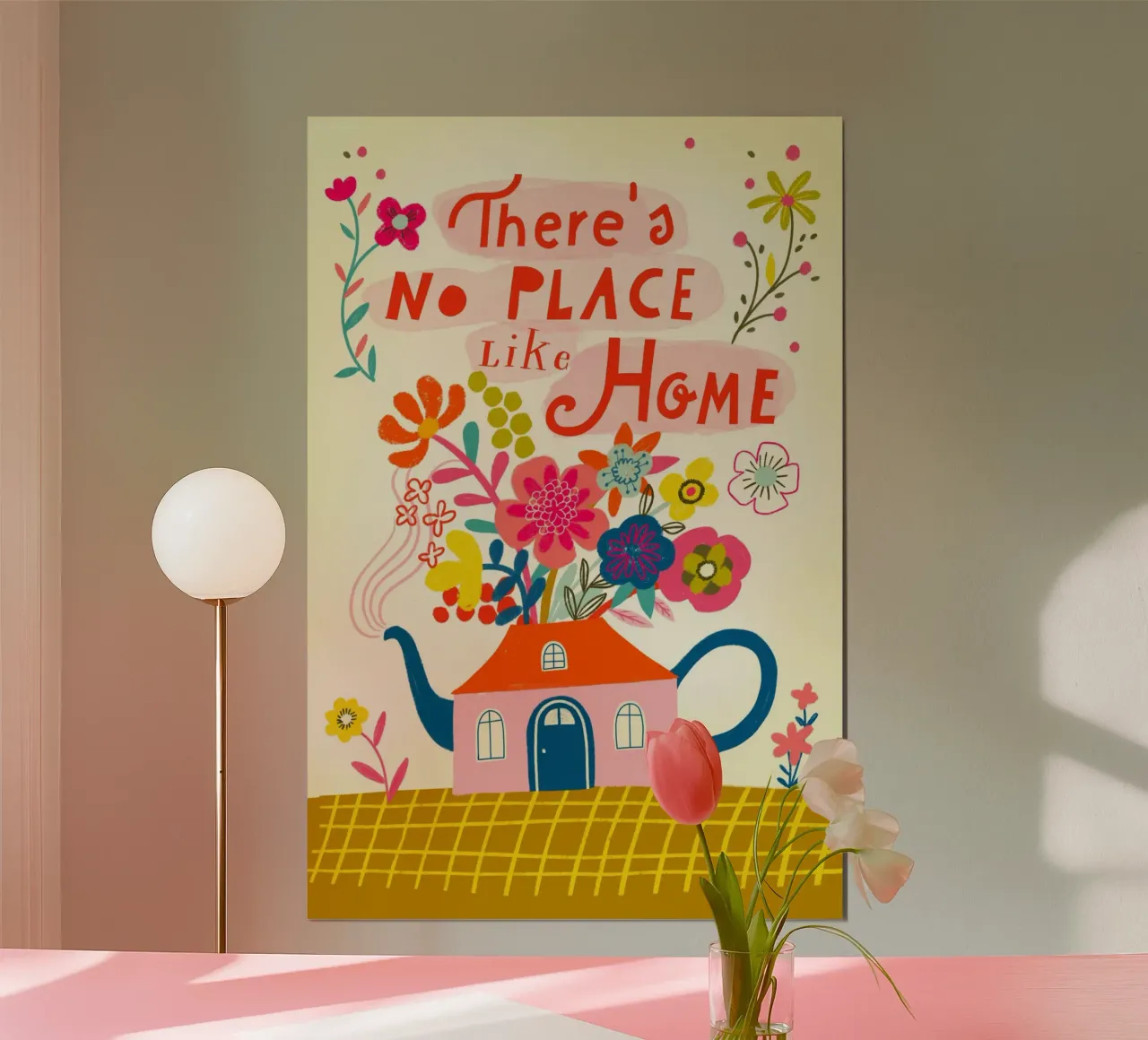 Casa di teiere stravaganti poster da MiraParadies