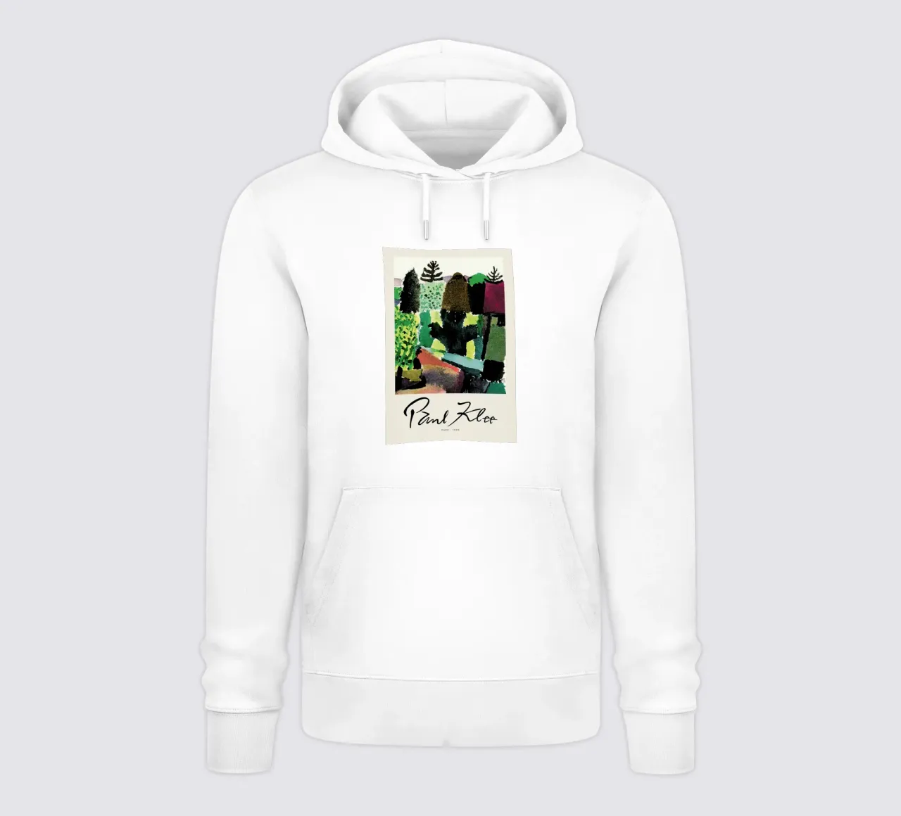 Klee - Park felpa con cappuccio da Vintage by JUNIQE
