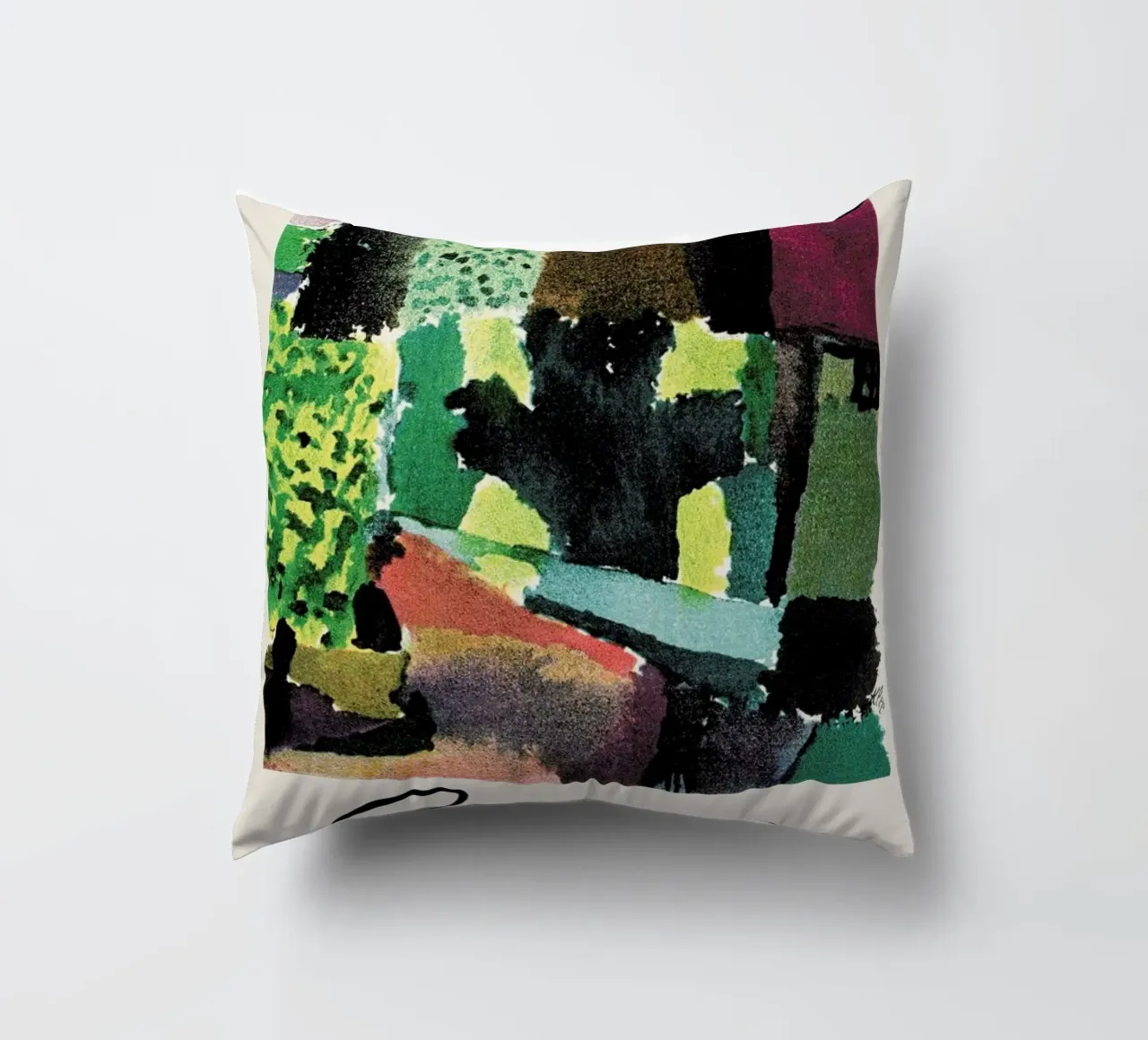 Klee - Park cuscino da Vintage by JUNIQE