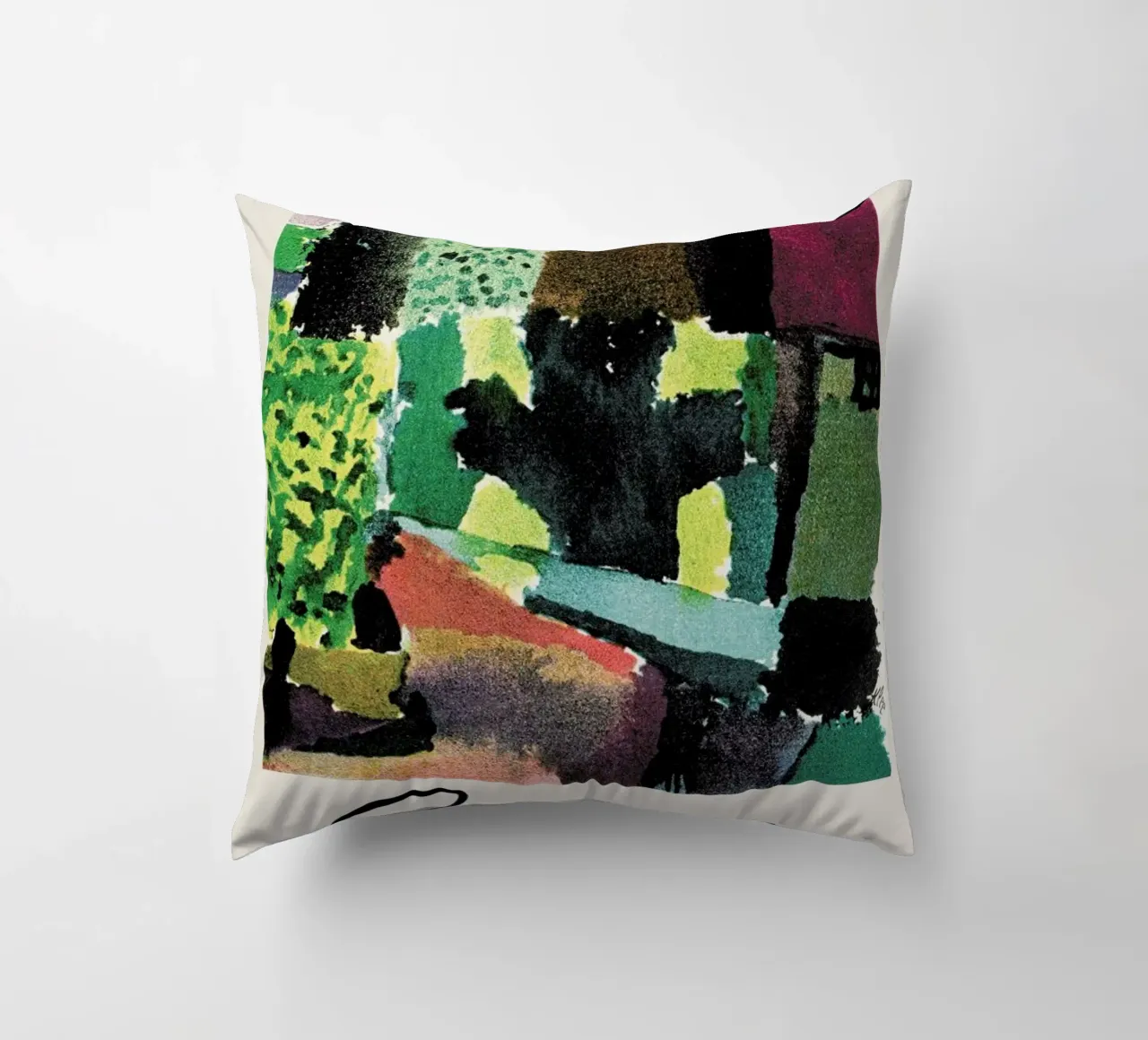Klee - Park cuscino da Vintage by JUNIQE