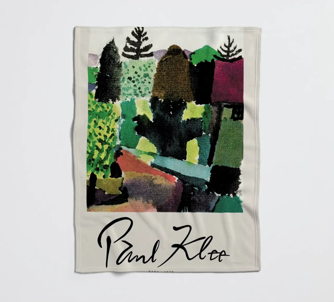 Klee - Park coperta in pile da Vintage by JUNIQE