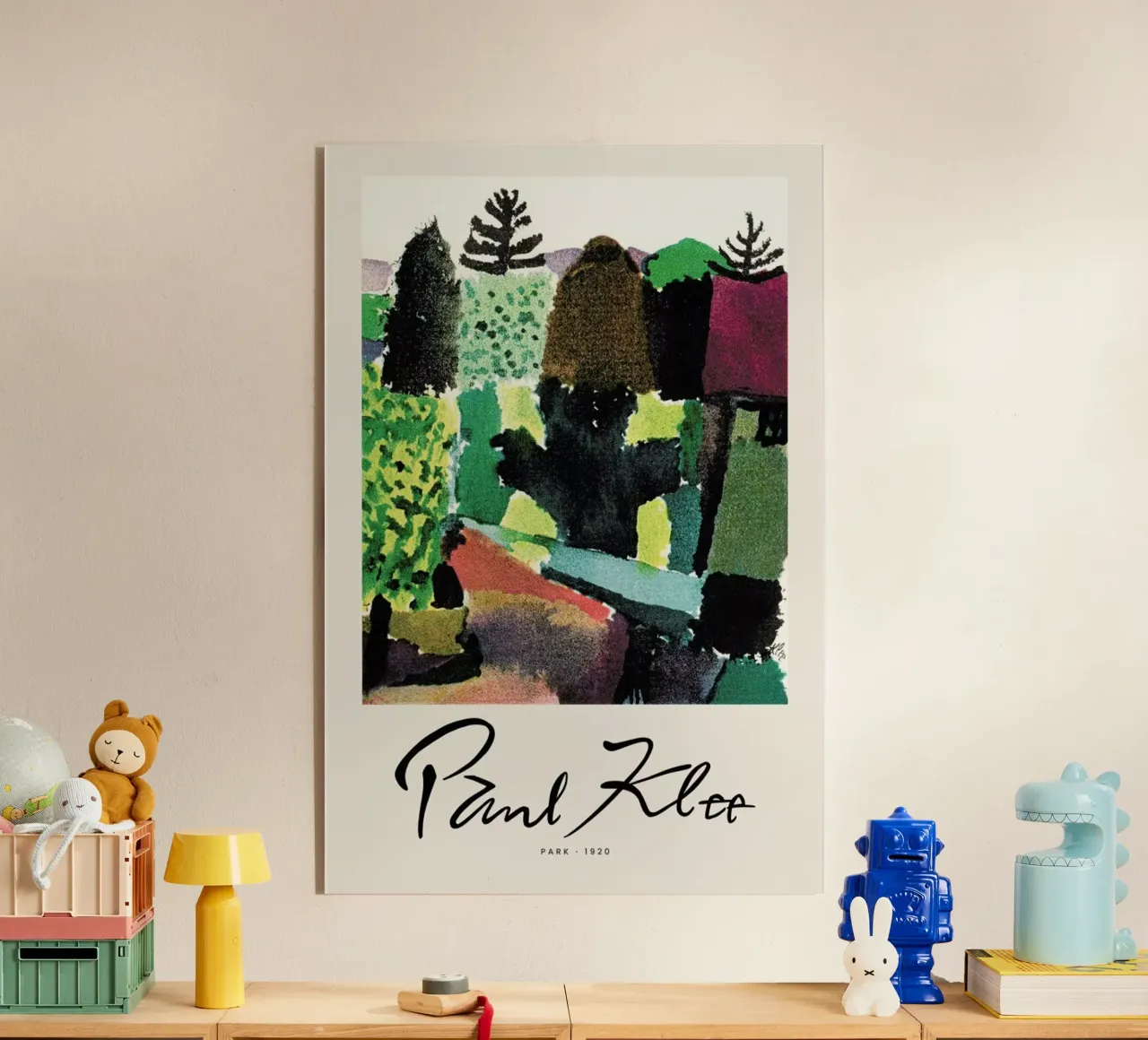 Klee - Park plexiglass da Vintage by JUNIQE