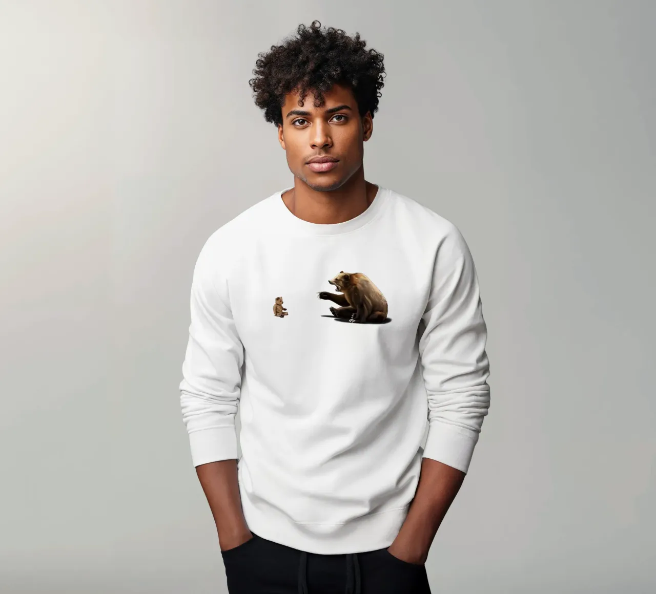 Brunt (Wordless) felpa da Rob Art | Illustration