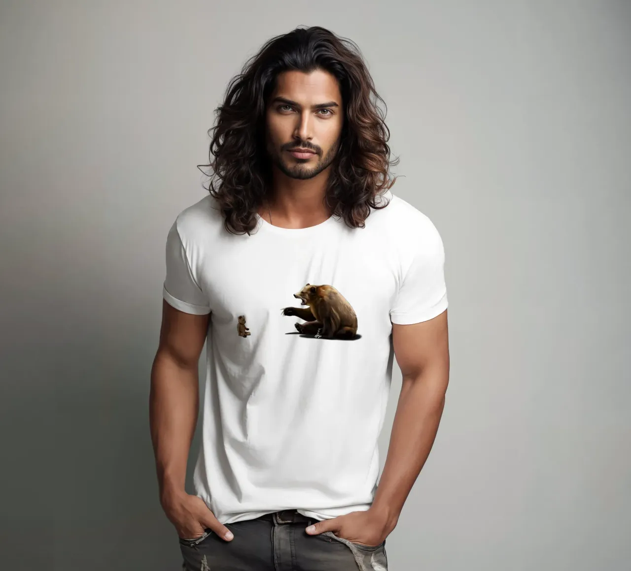 Brunt (Wordless) t-shirt da Rob Art | Illustration