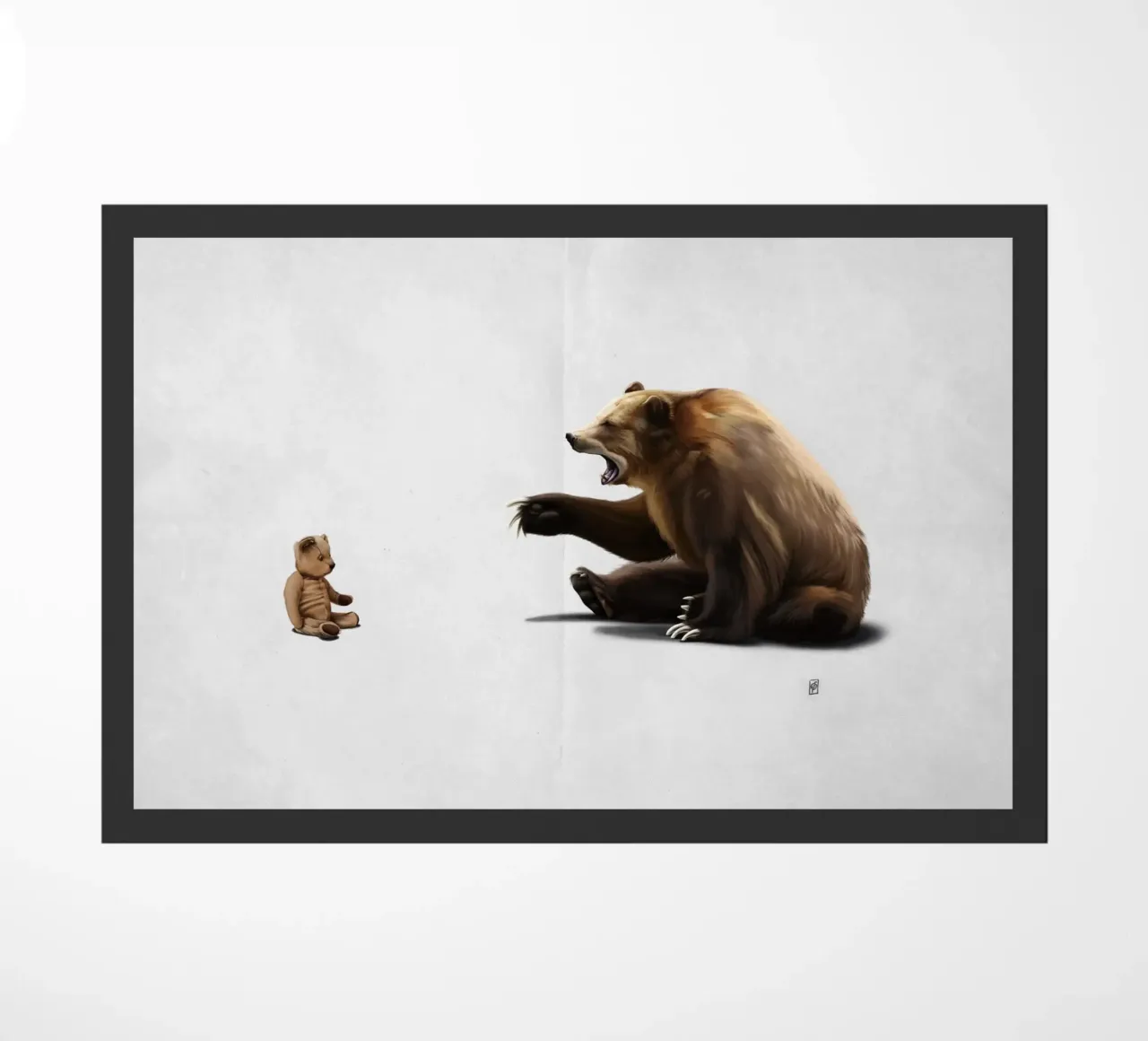 Brunt (Wordless) zerbino da Rob Art | Illustration
