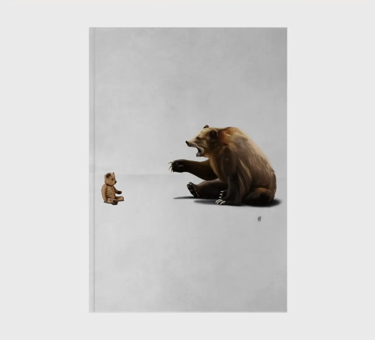 Brunt (Wordless) notebook by Rob Art | Illustration