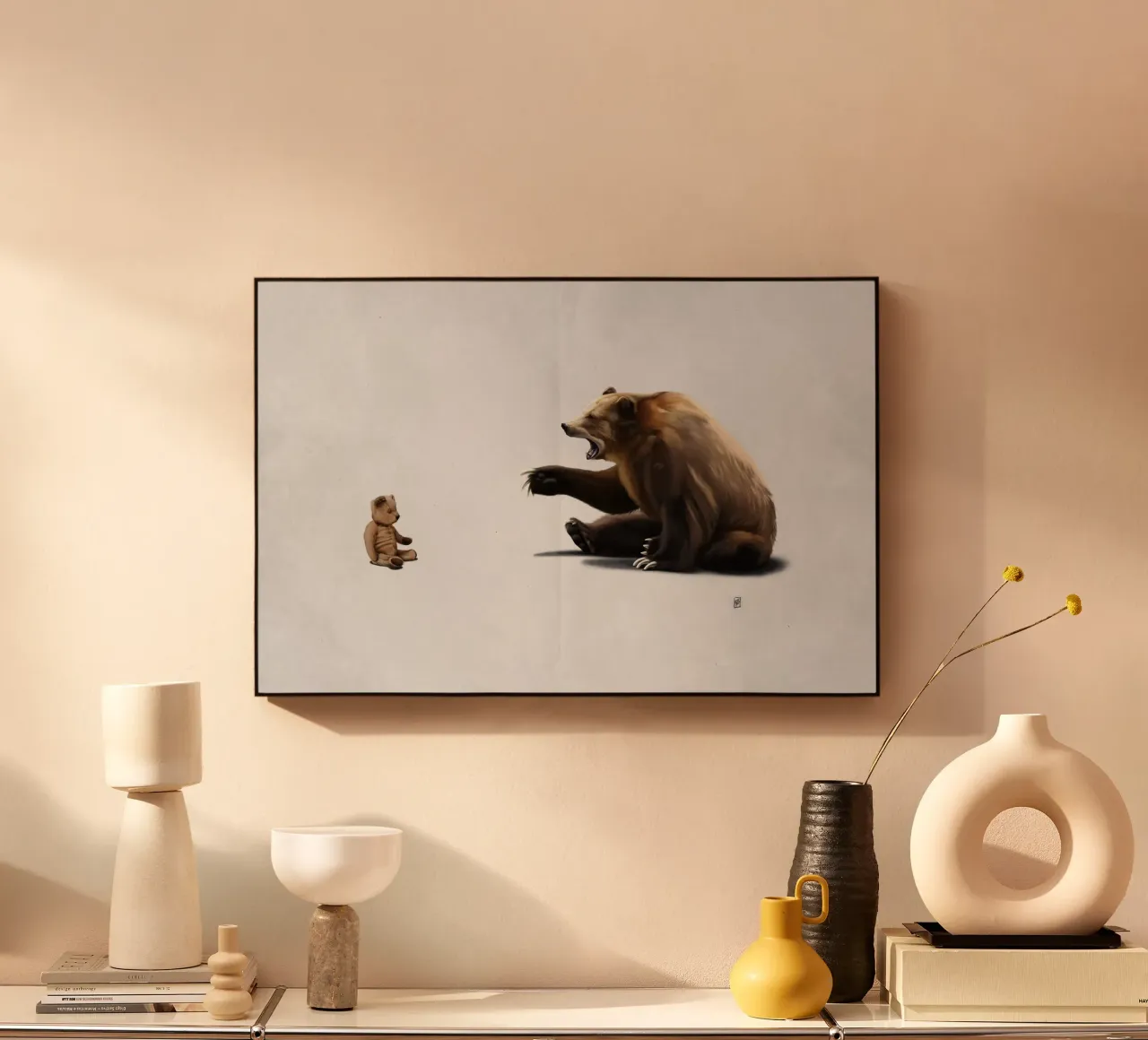 Brunt (Wordless) plexiglass da Rob Art | Illustration