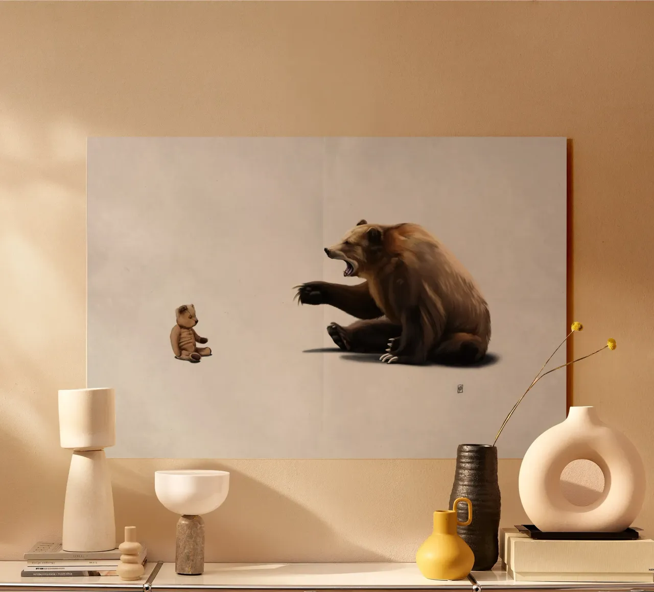 Brunt (Wordless) plexiglass da Rob Art | Illustration