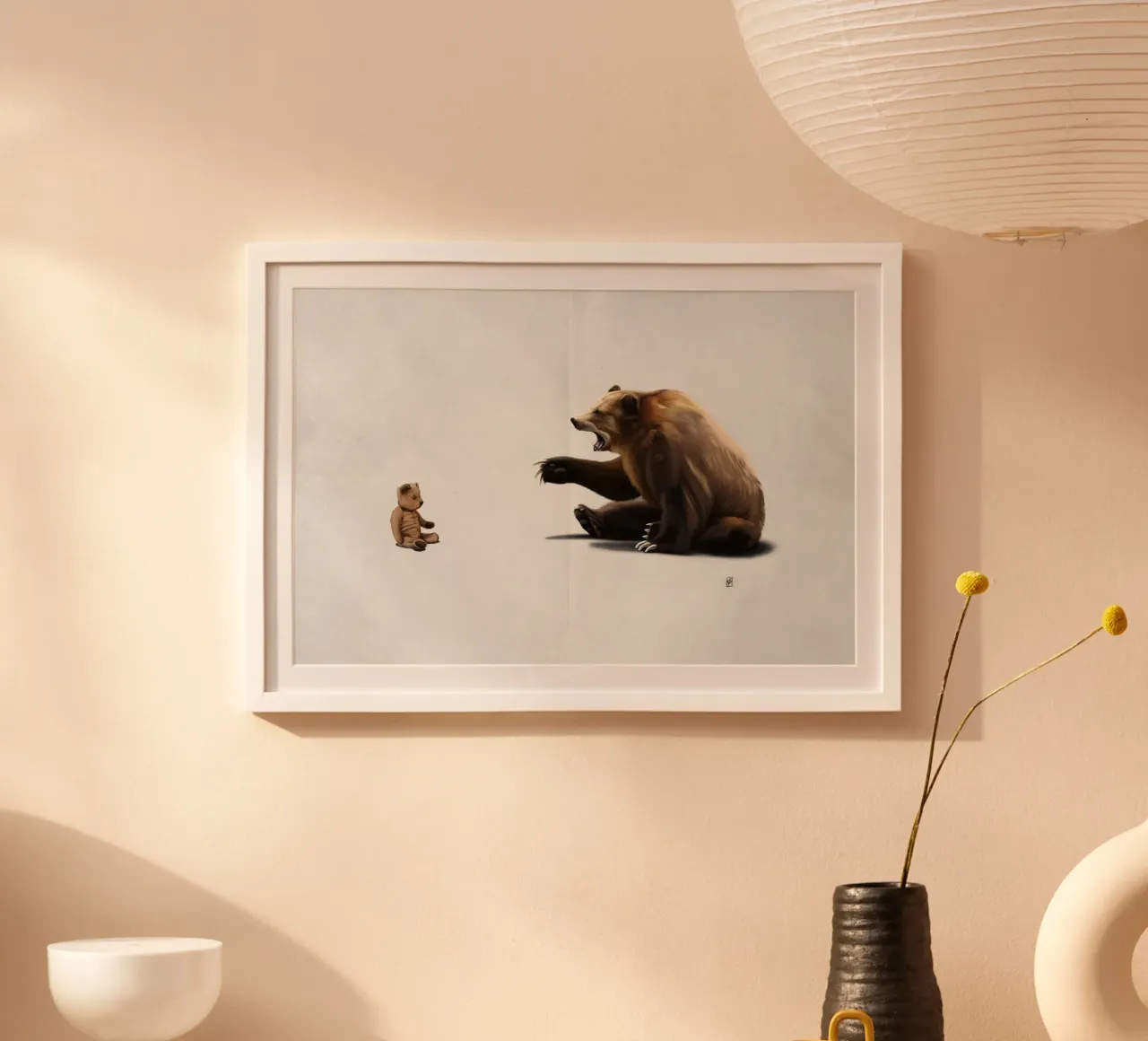 Brunt (Wordless) poster da Rob Art | Illustration