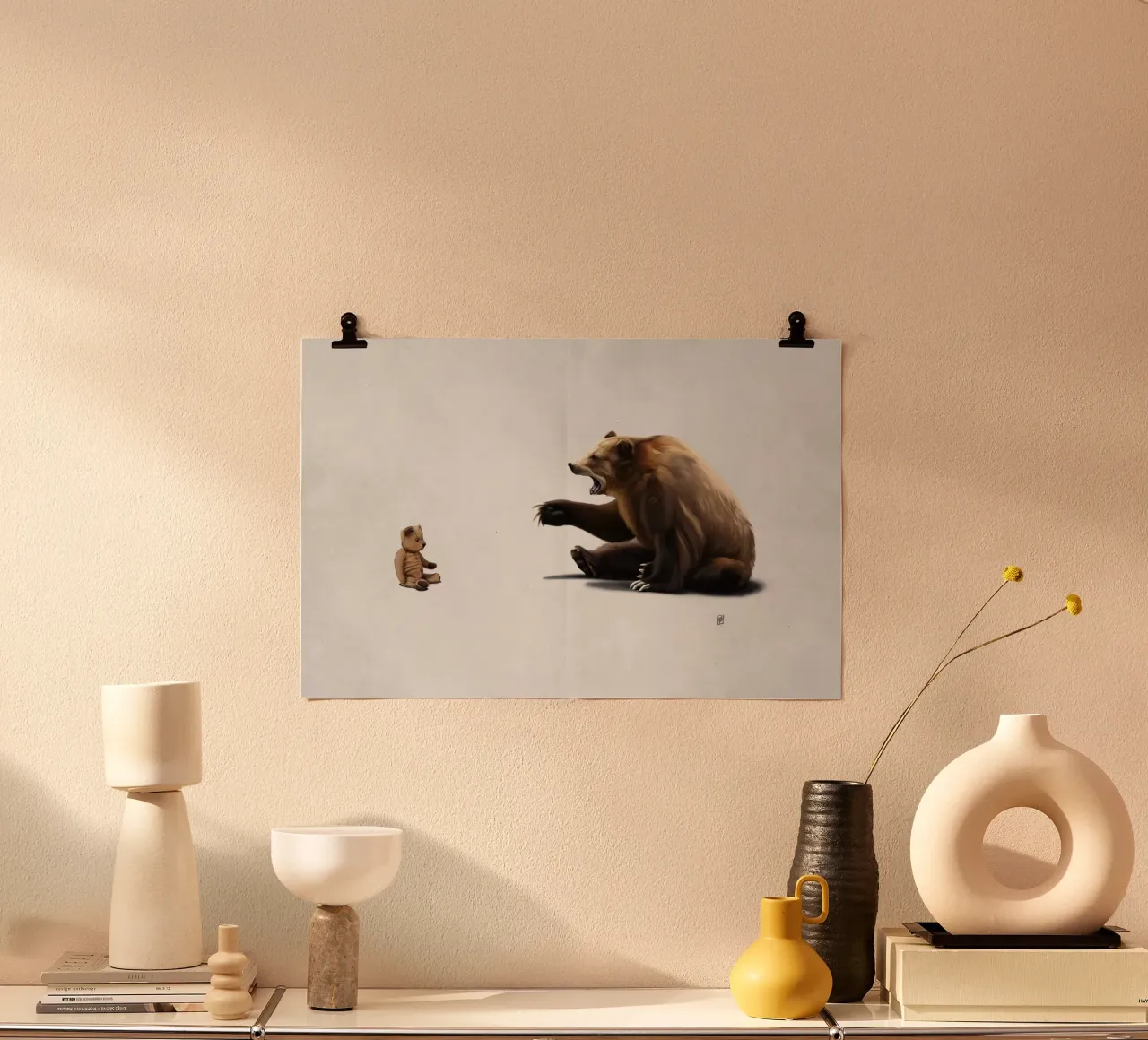 Brunt (Wordless) poster da Rob Art | Illustration