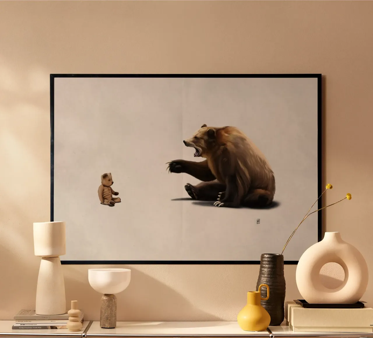 Brunt (Wordless) poster da Rob Art | Illustration