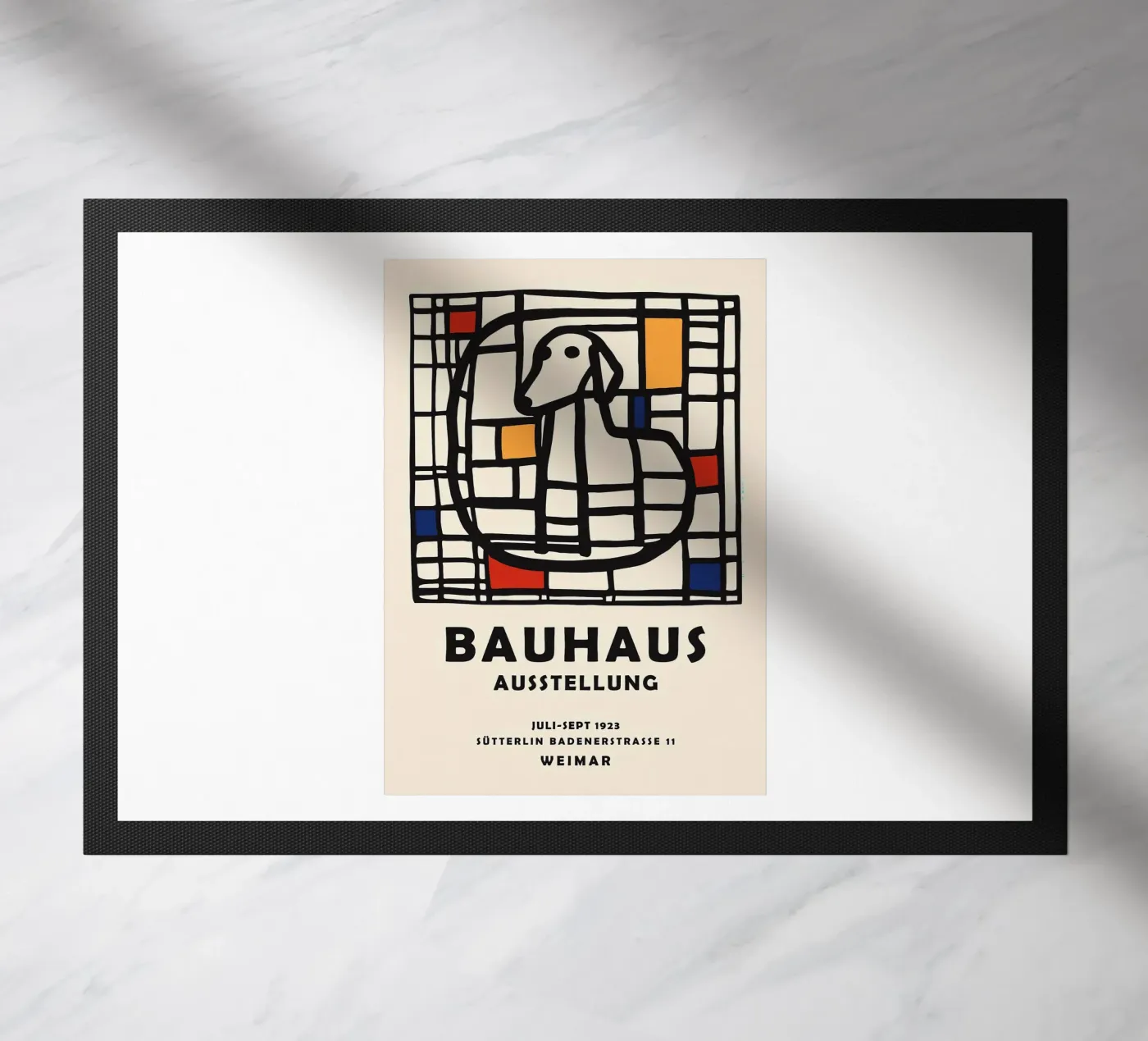 Bauhaus doormat by Brooke