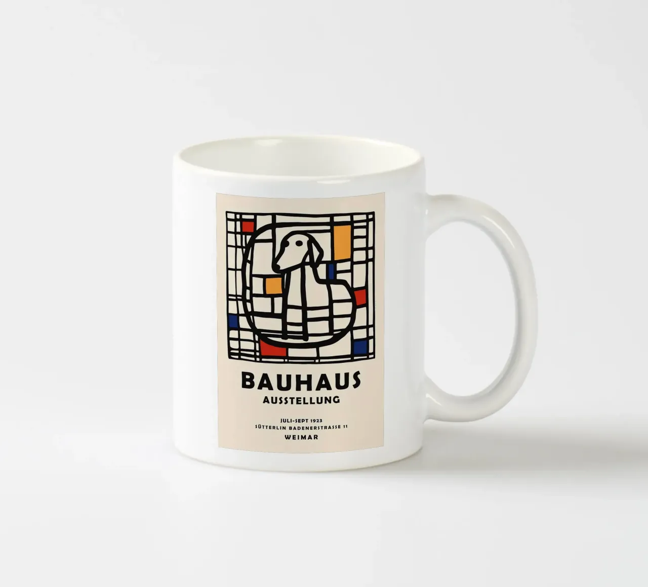 Bauhaus tazza in ceramica da Brooke