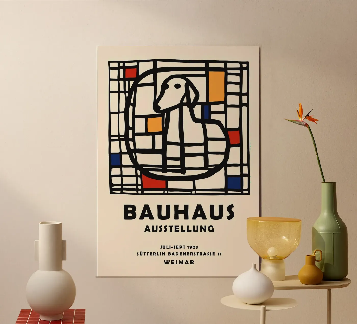 Bauhaus poster da Brooke