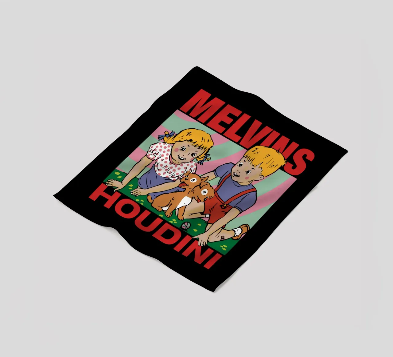 Melvins - Houdini coperta in pile da myxzyptlx