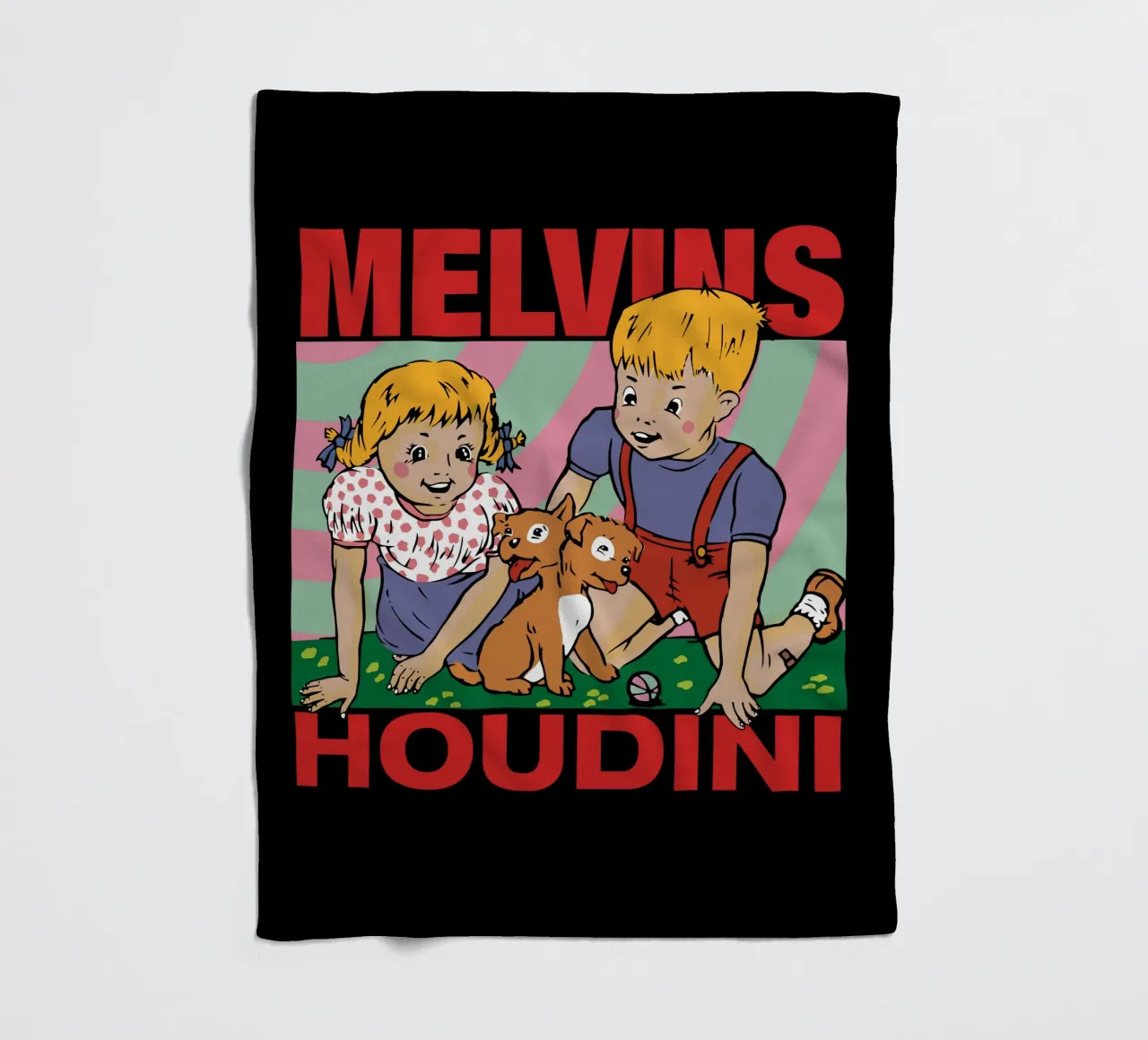 Melvins - Houdini coperta in pile da myxzyptlx