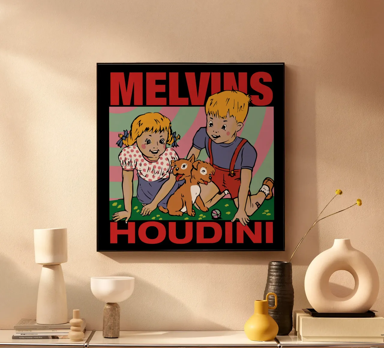 Melvins - Houdini alluminio dibond da myxzyptlx