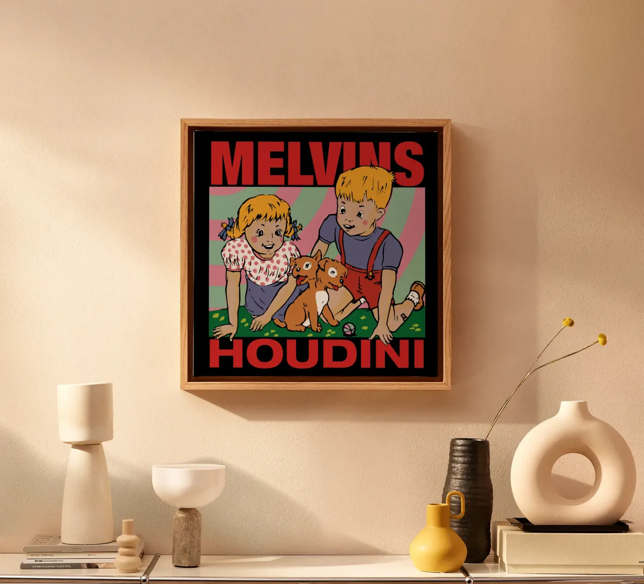 Melvins - Houdini canvas by myxzyptlx