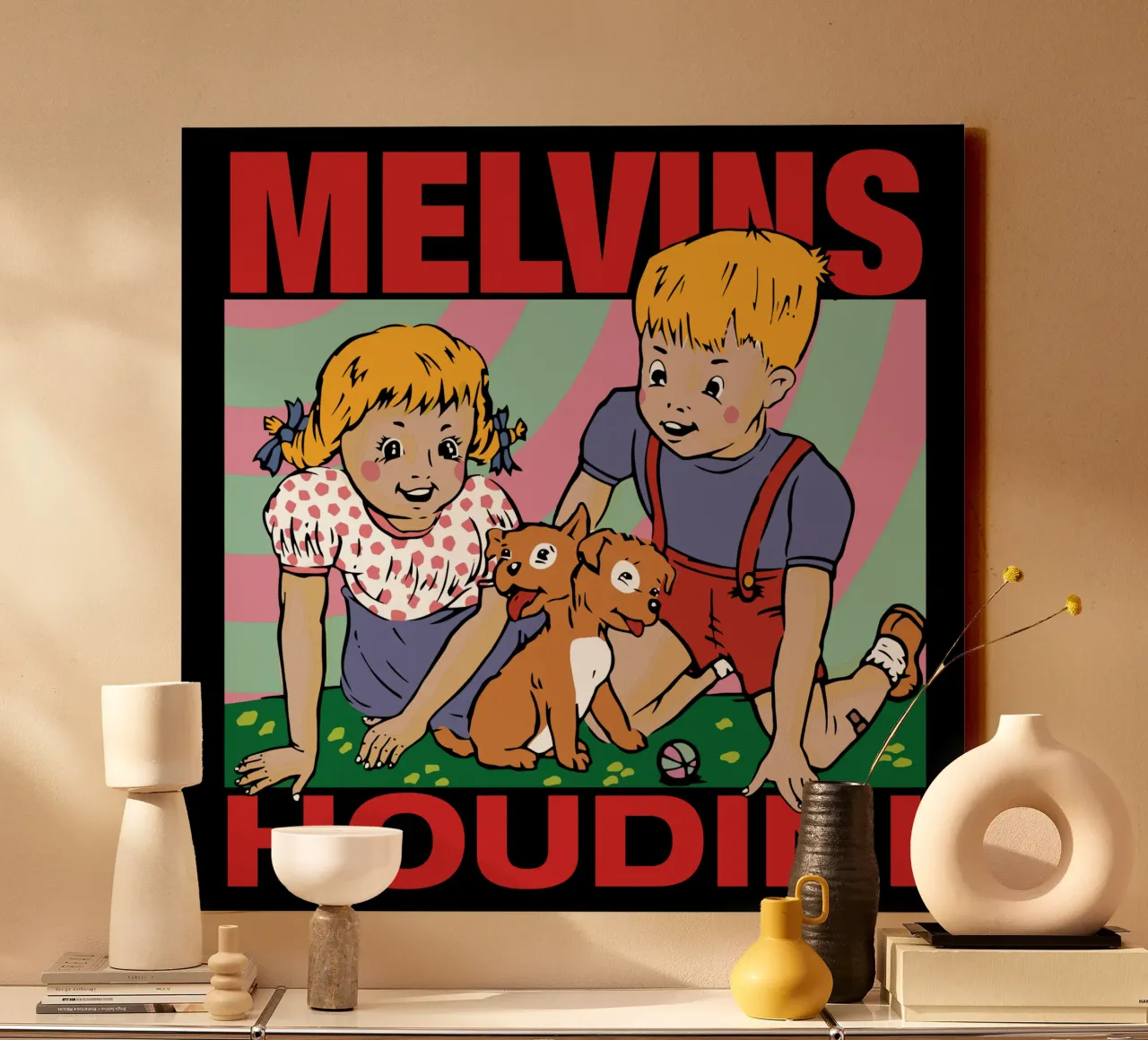 Melvins - Houdini canvas by myxzyptlx