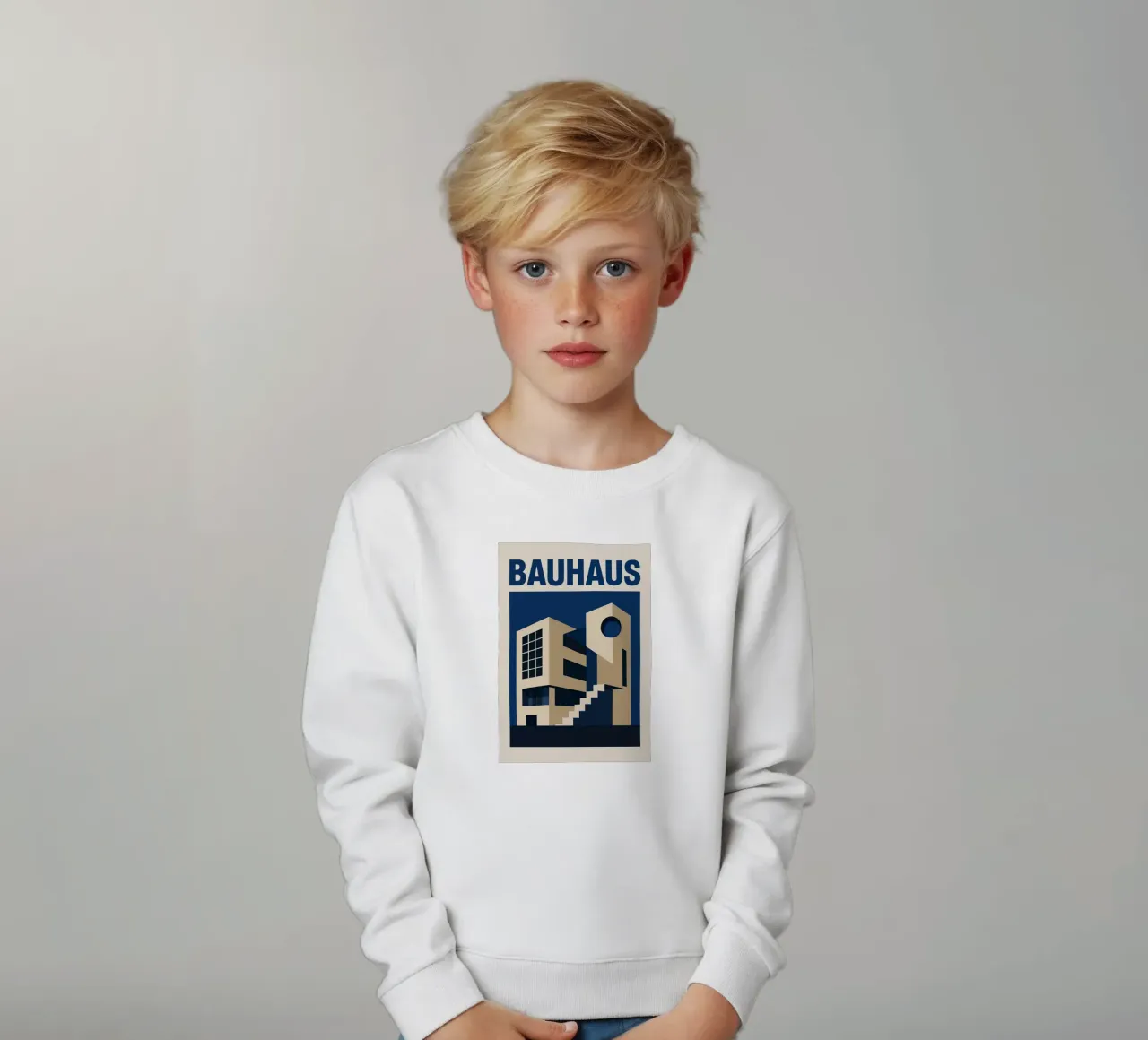 Bauhaus kids sweatshirt by Brooke