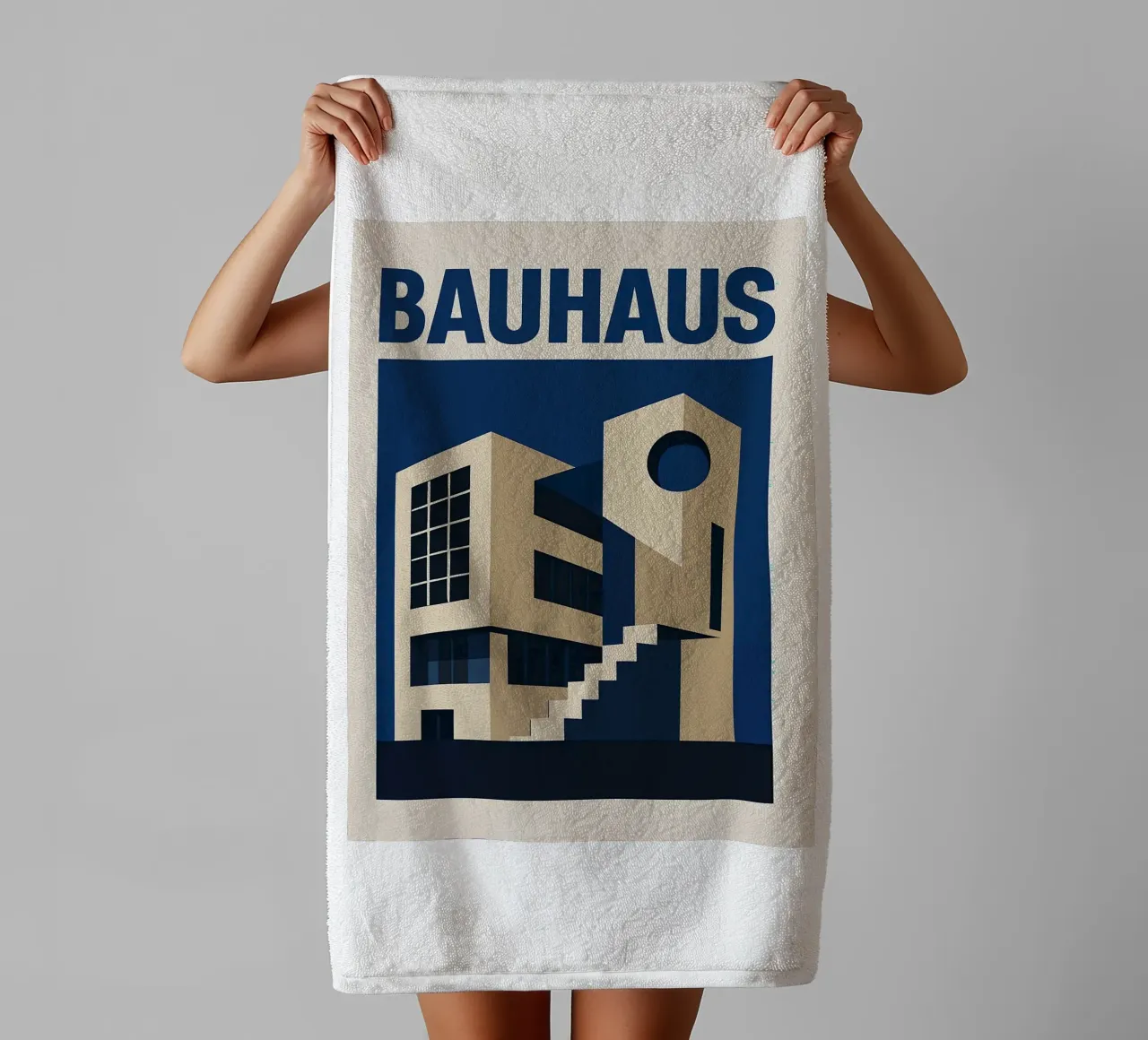 Bauhaus towel by Brooke