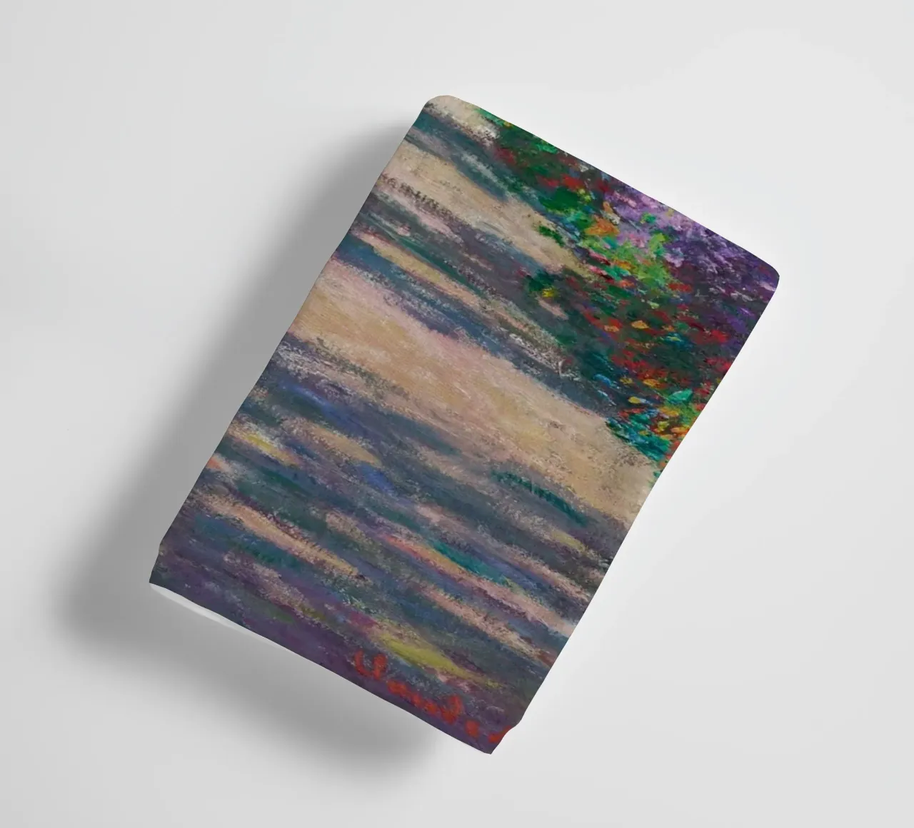 Claude Monet’s Pathway in Monet’s Garden at Giverny towel by Art History