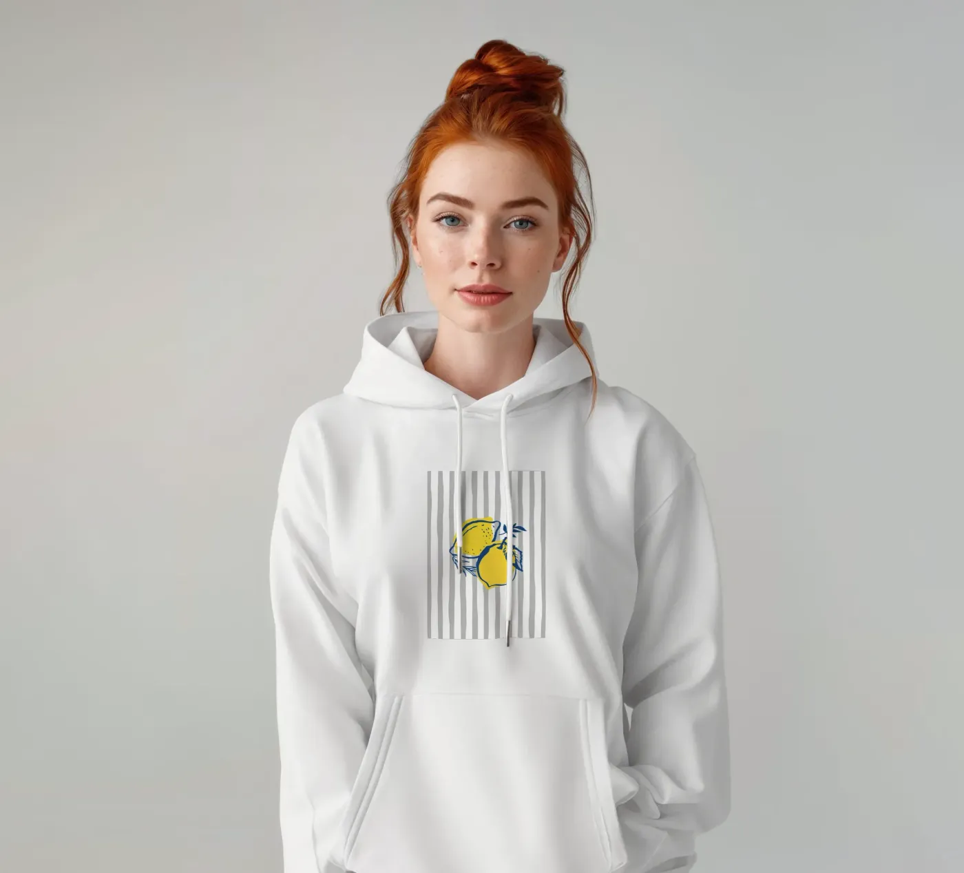 Lemons hoodie by IamHomeStudio