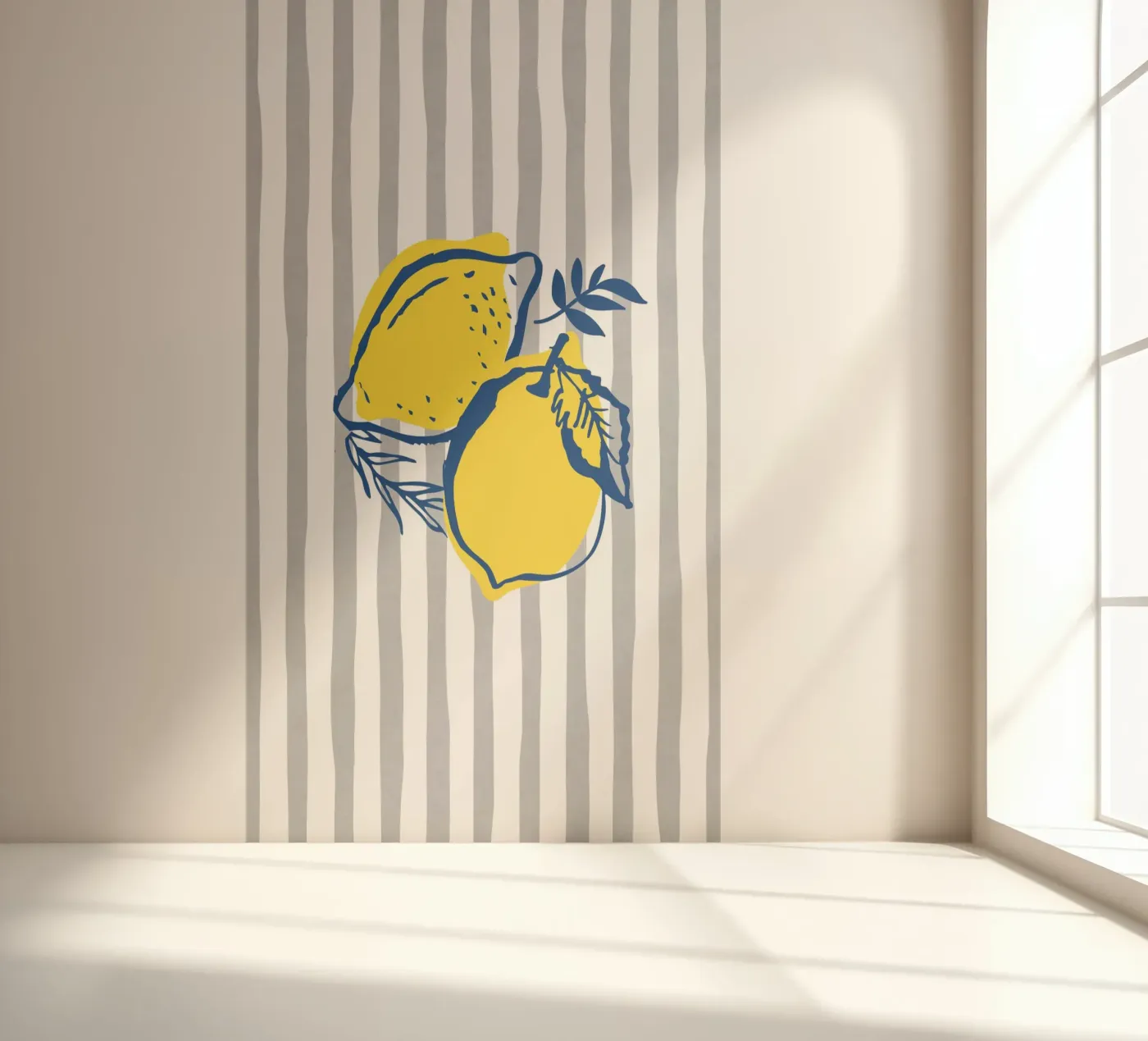 Lemons Fototapete von IamHomeStudio