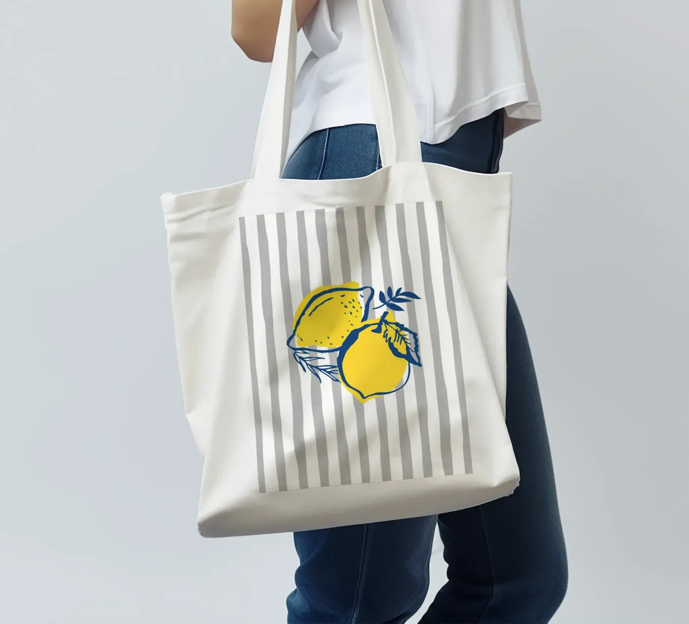 Lemons tote bag by IamHomeStudio