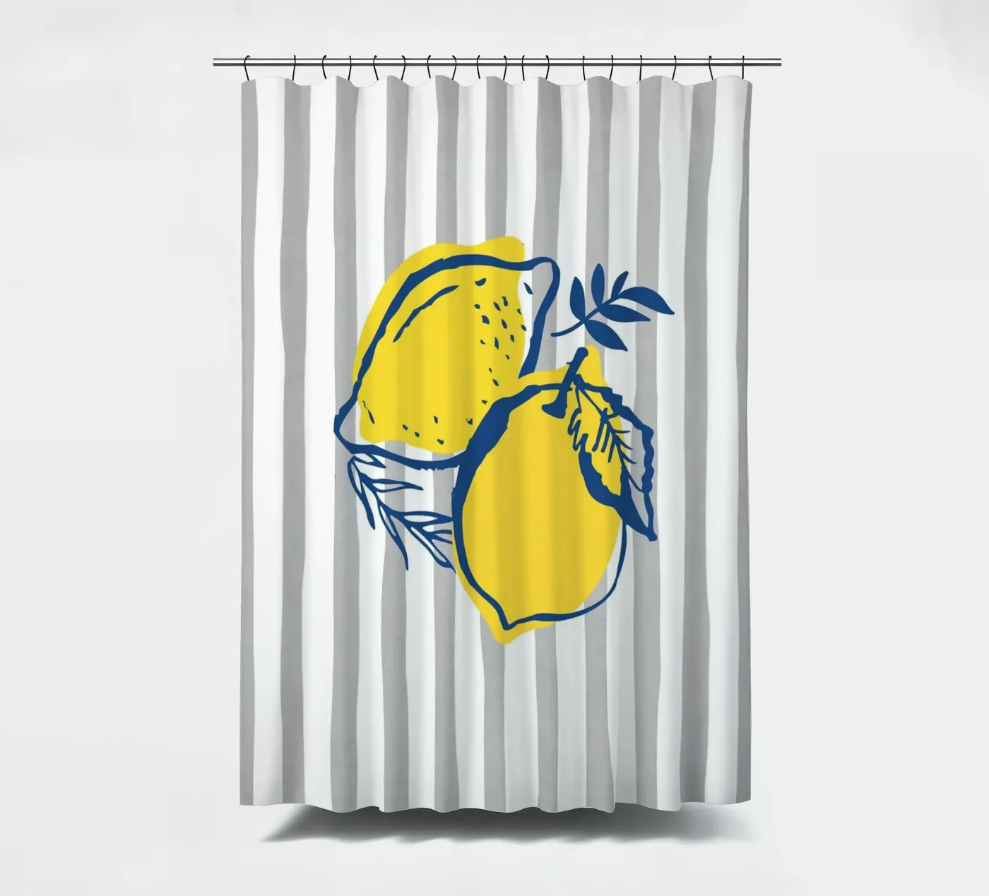 Zitronen Duschvorhang von IamHomeStudio