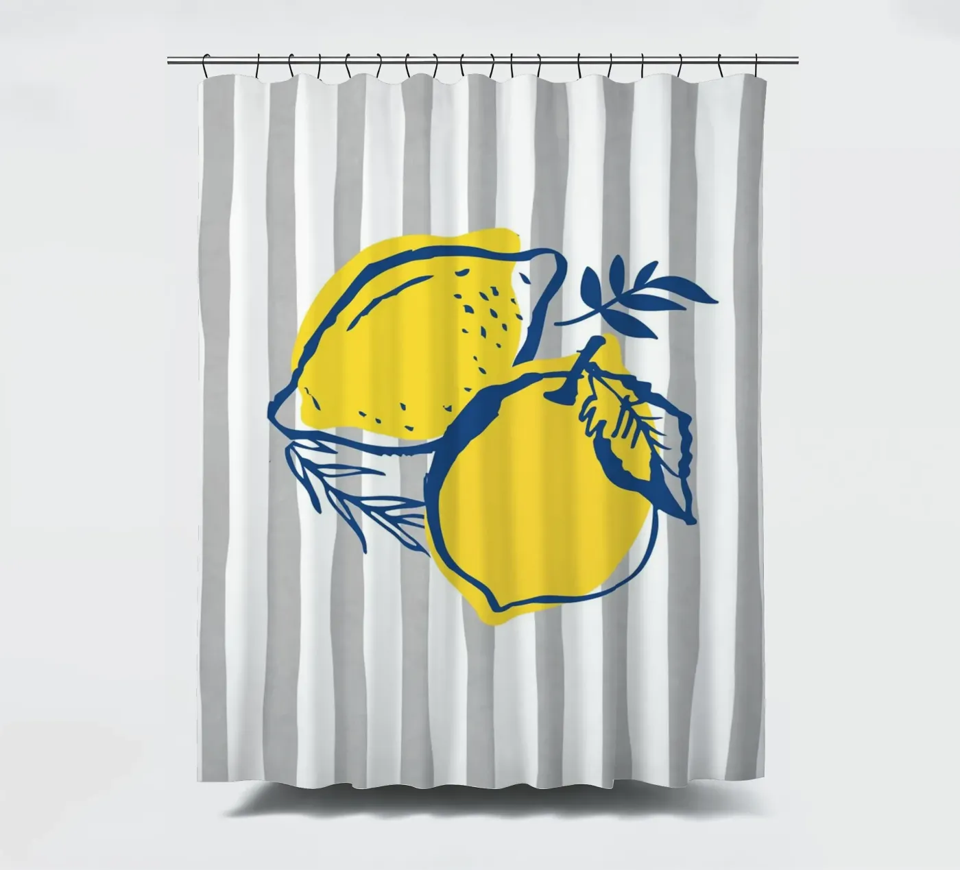 Zitronen Duschvorhang von IamHomeStudio