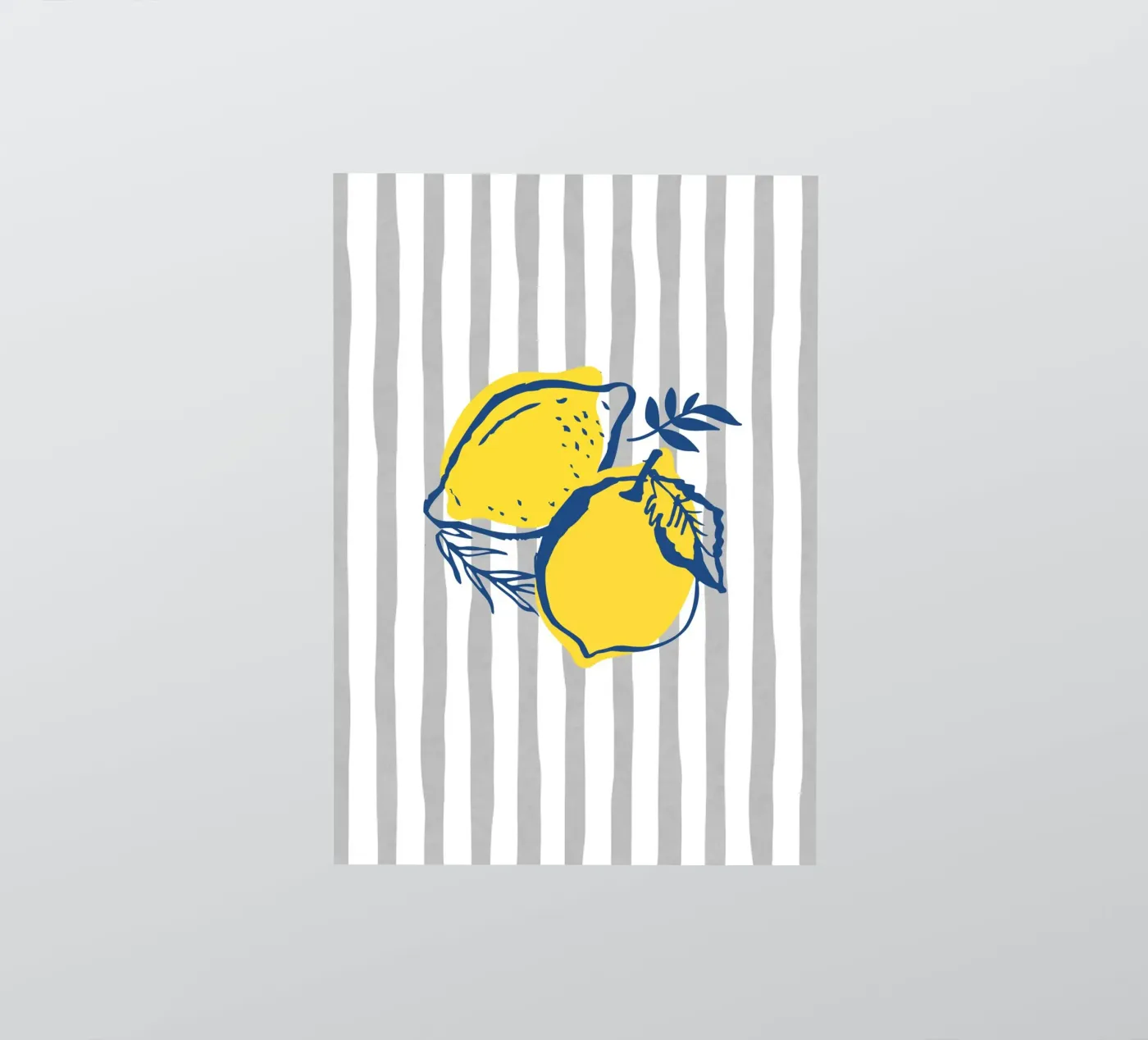 Citroenen sticker van IamHomeStudio