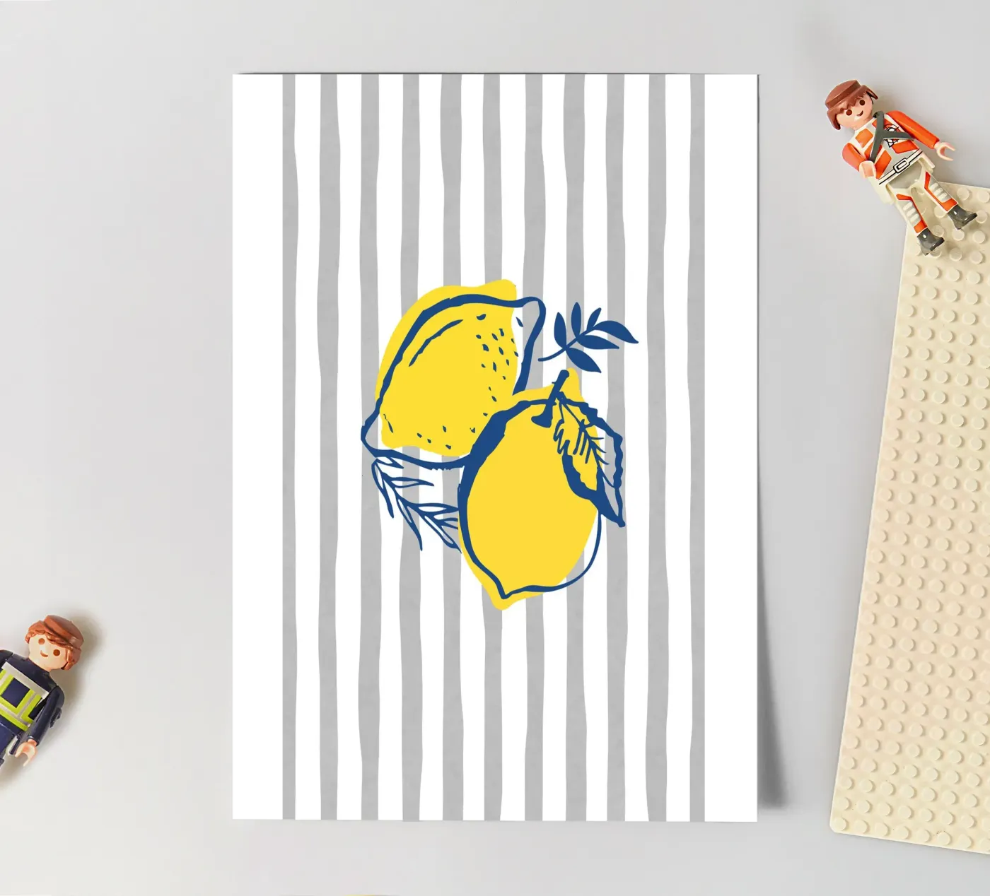Citrons planche autocollant de IamHomeStudio