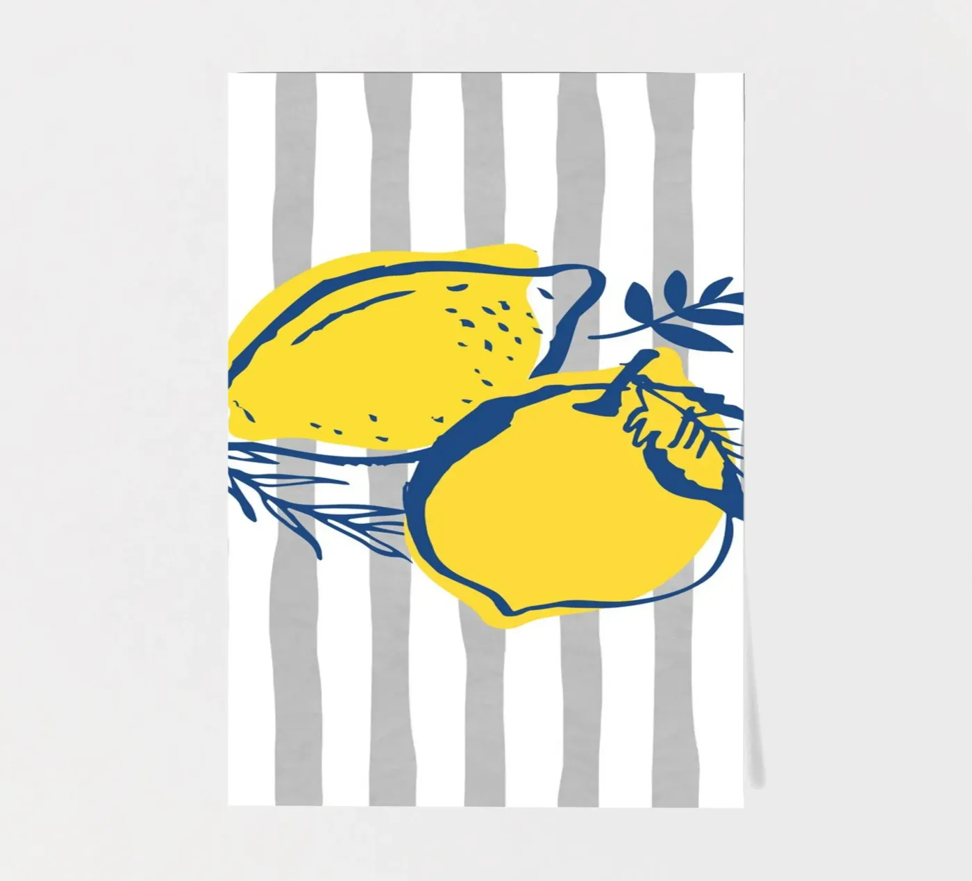 Citrons planche autocollant de IamHomeStudio
