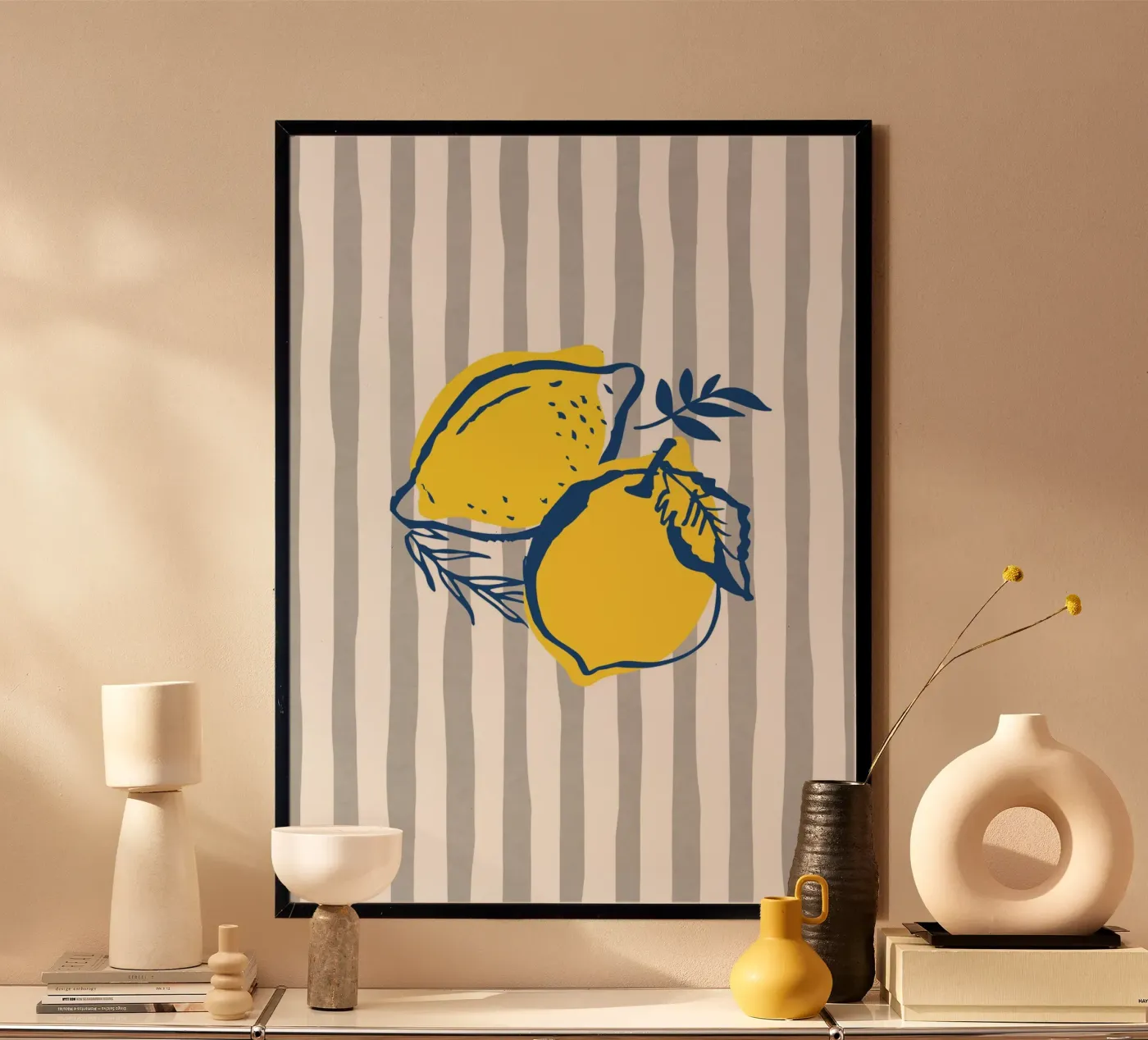 Zitronen Poster von IamHomeStudio