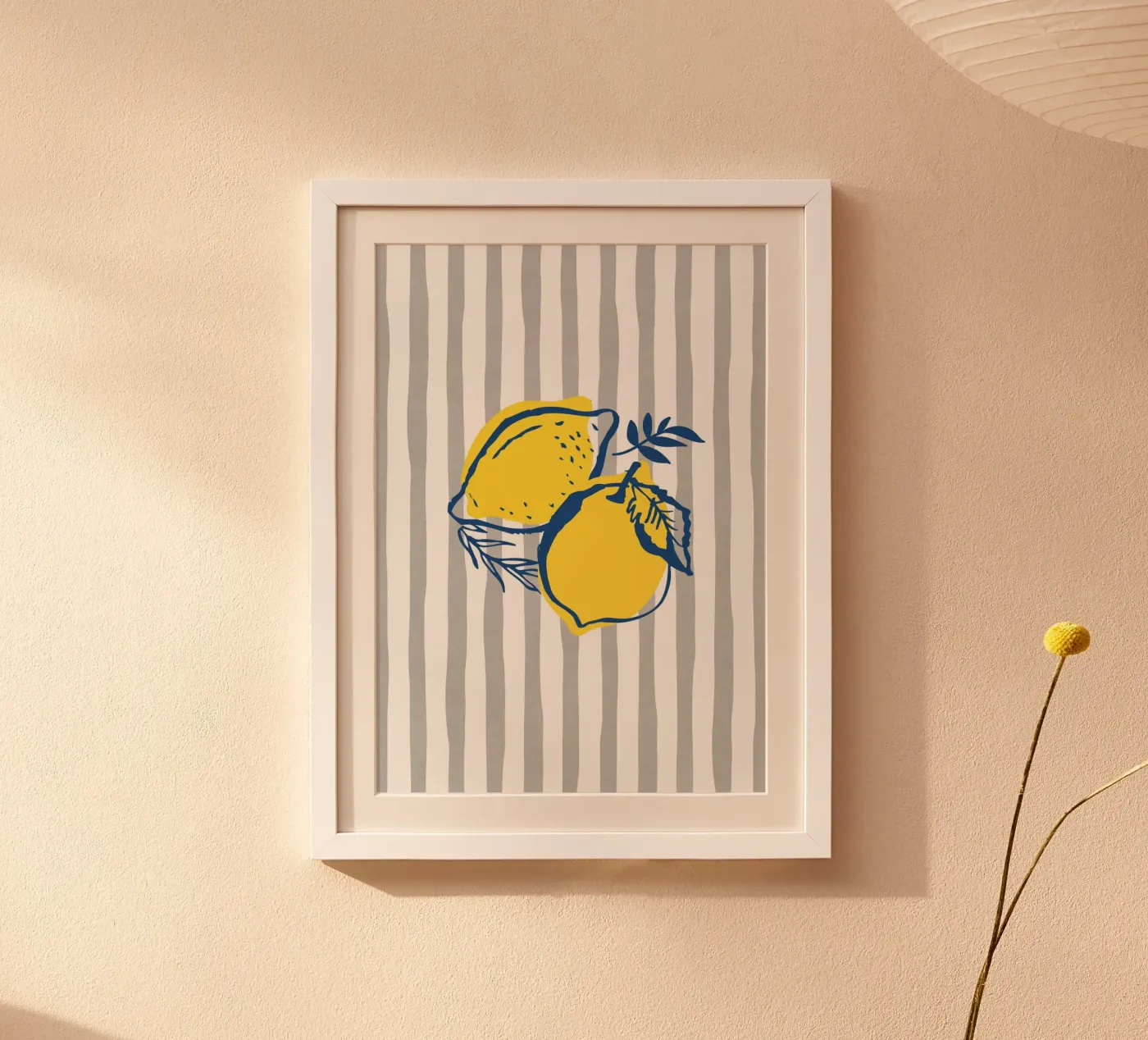 Zitronen Poster von IamHomeStudio