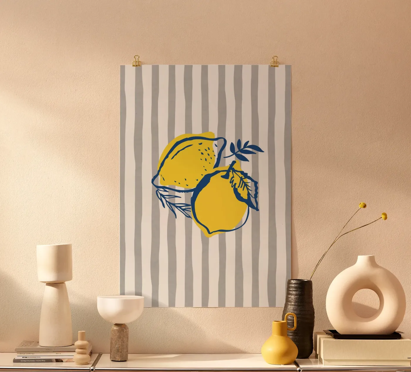 Zitronen Poster von IamHomeStudio