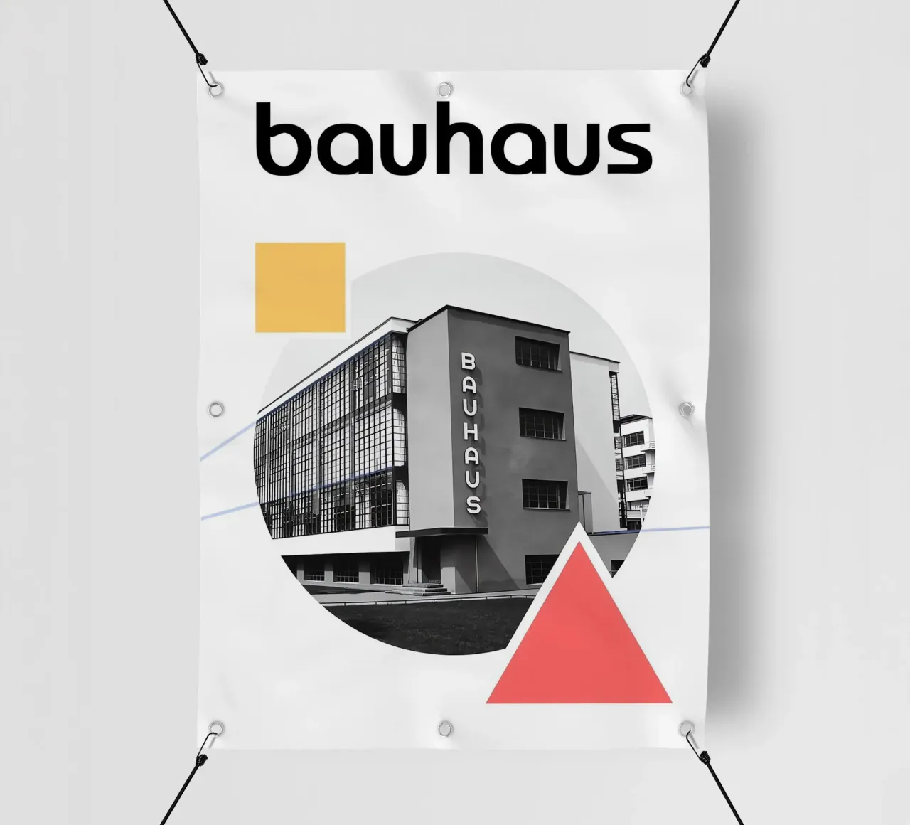 Bauhaus telo in pvc da Brooke