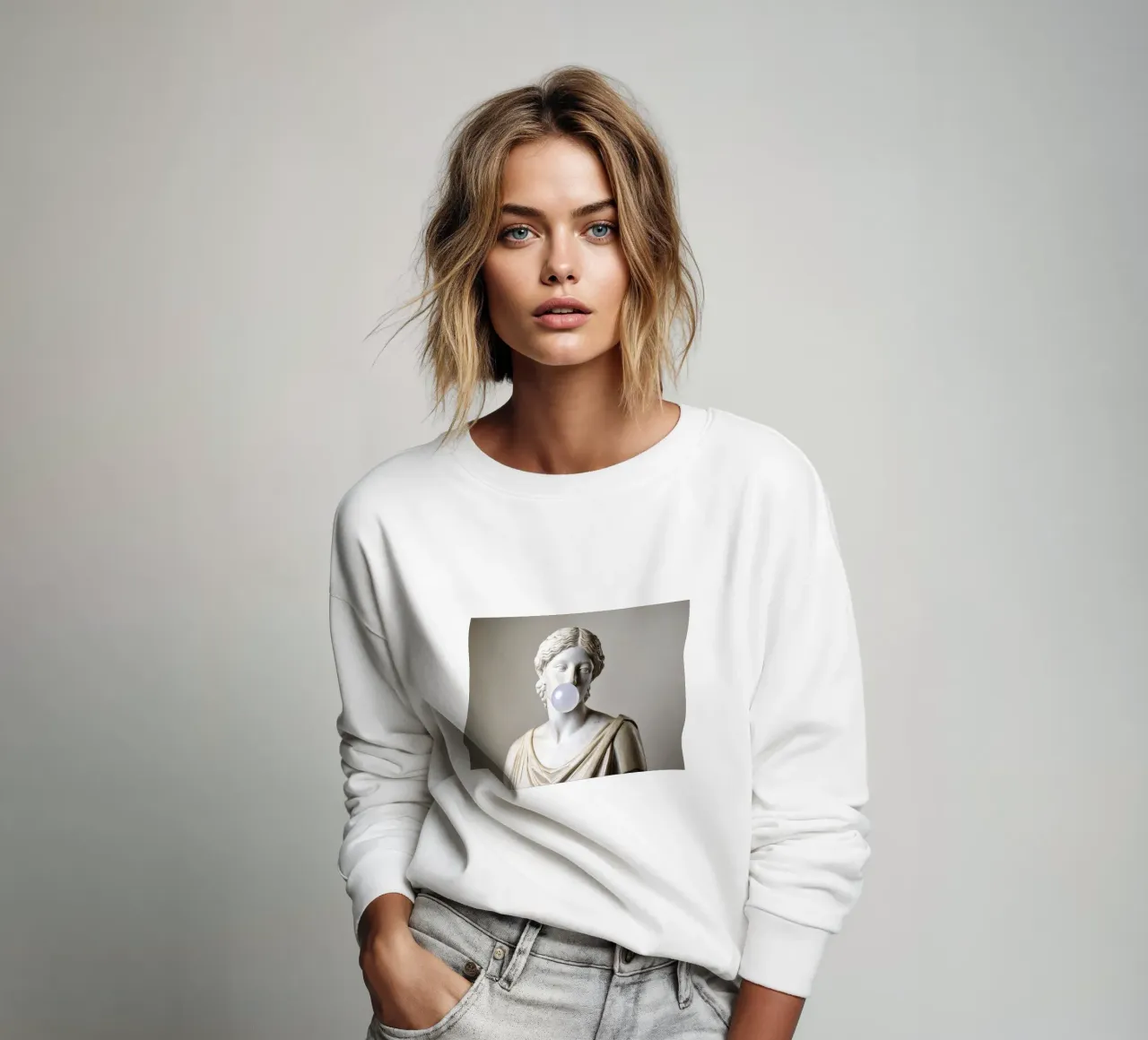 pop #9 sweatshirt by rafael campezato