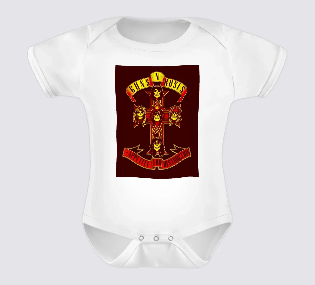 Guns N' Roses Band Art body neonato maniche corte da vanhesling