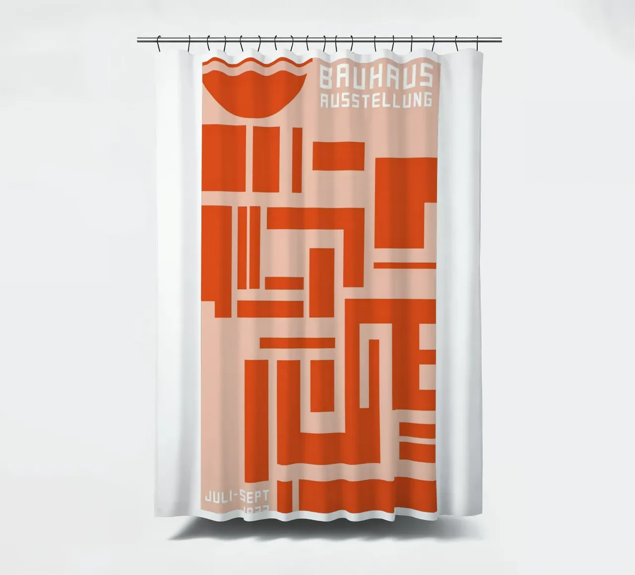 Bauhaus shower curtain by Brooke